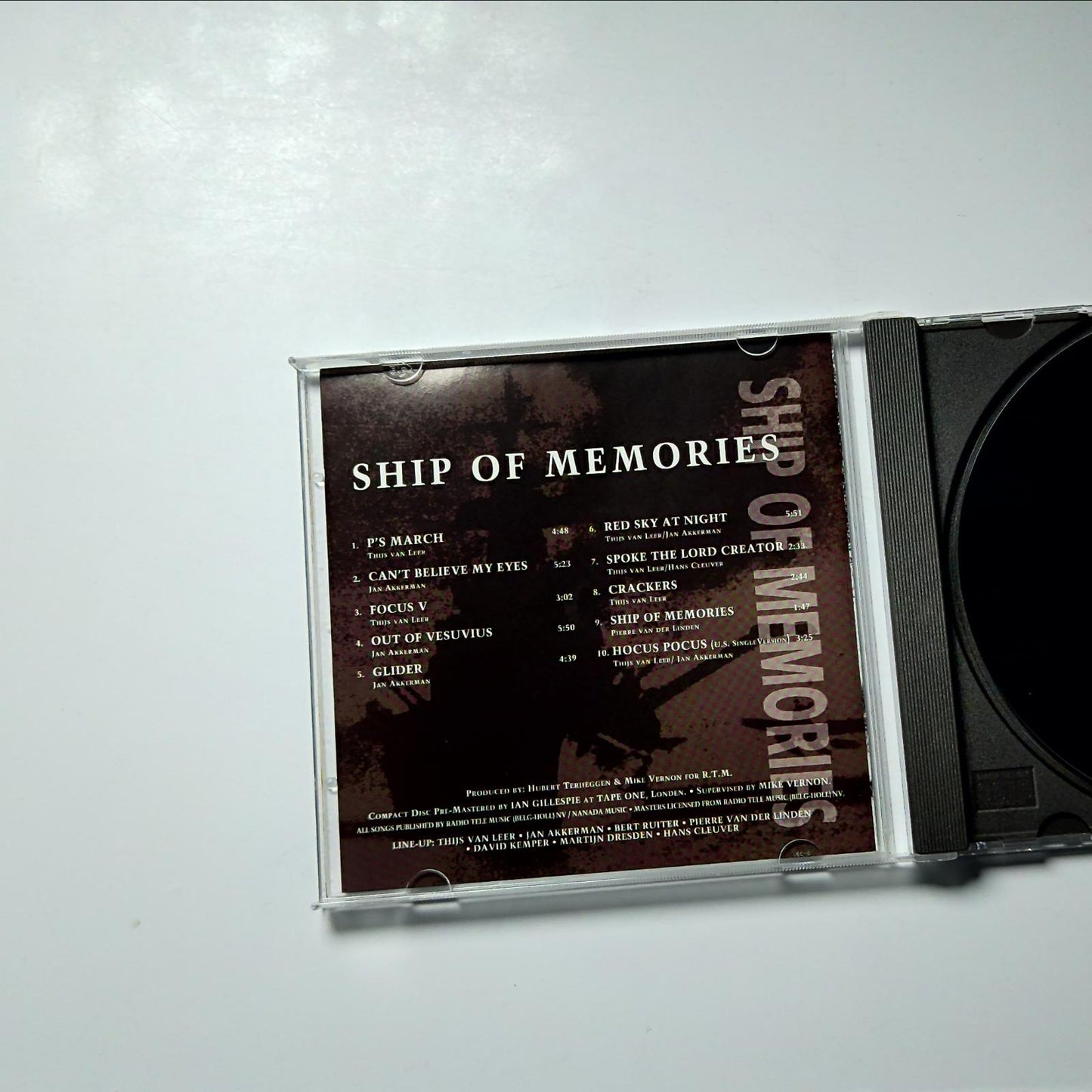 Focus – Ship Of Memories (CD, 2001) Netherlands RB 66.193