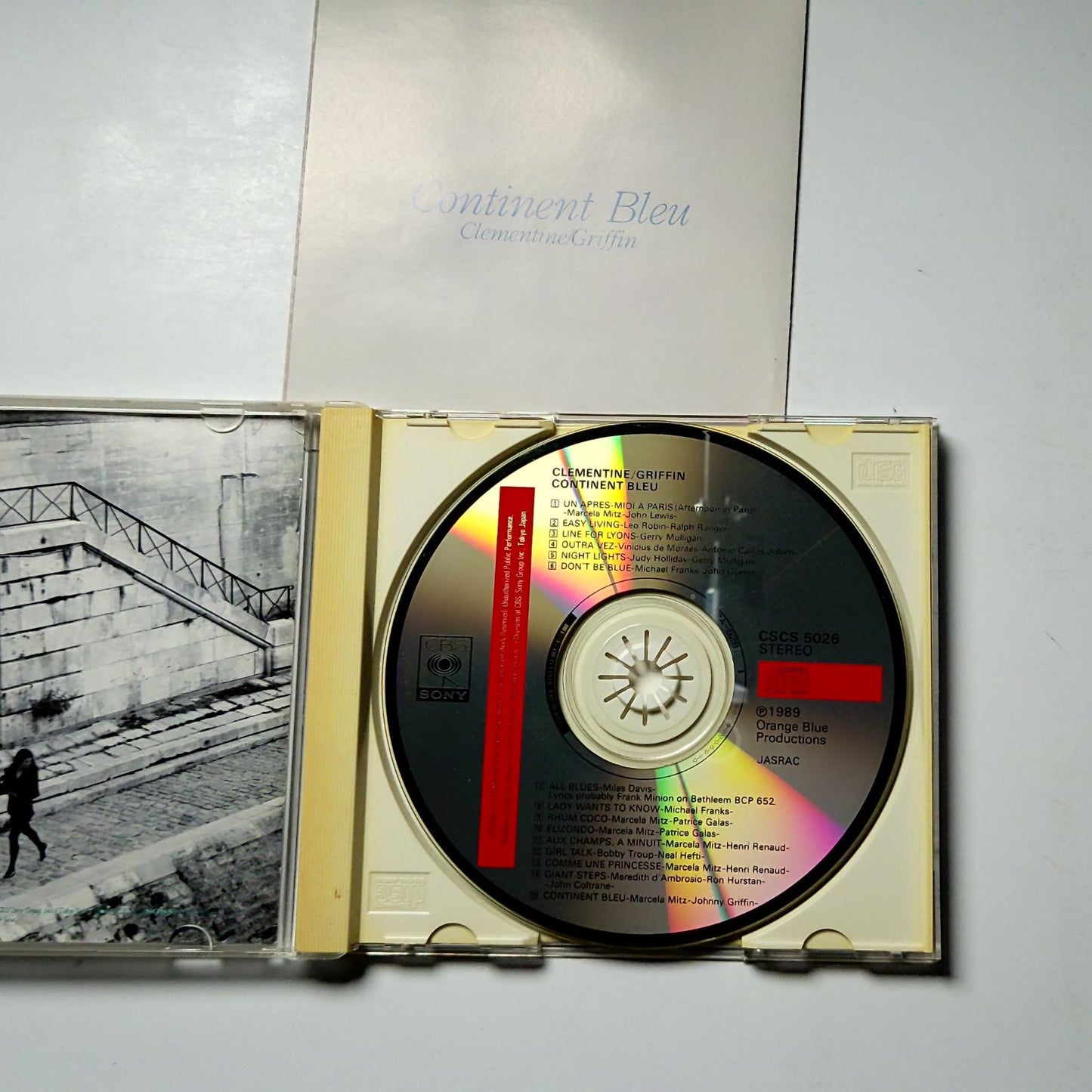 Clémentine, Johnny Griffin – Continent Bleu (CD, 1989) Japan