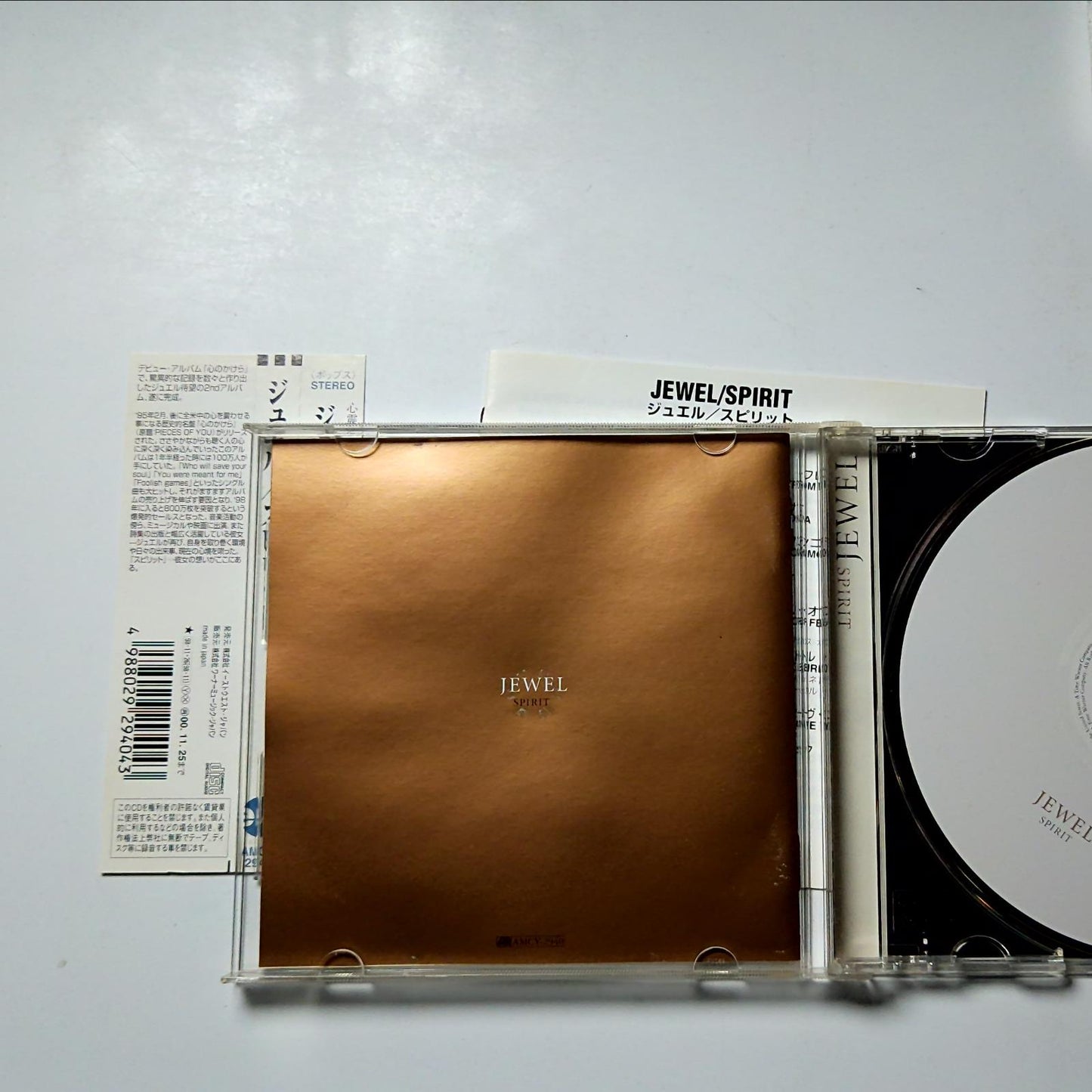 Jewel – Spirit (CD, 1998) Japan Bonus Track obi AMCY-2940