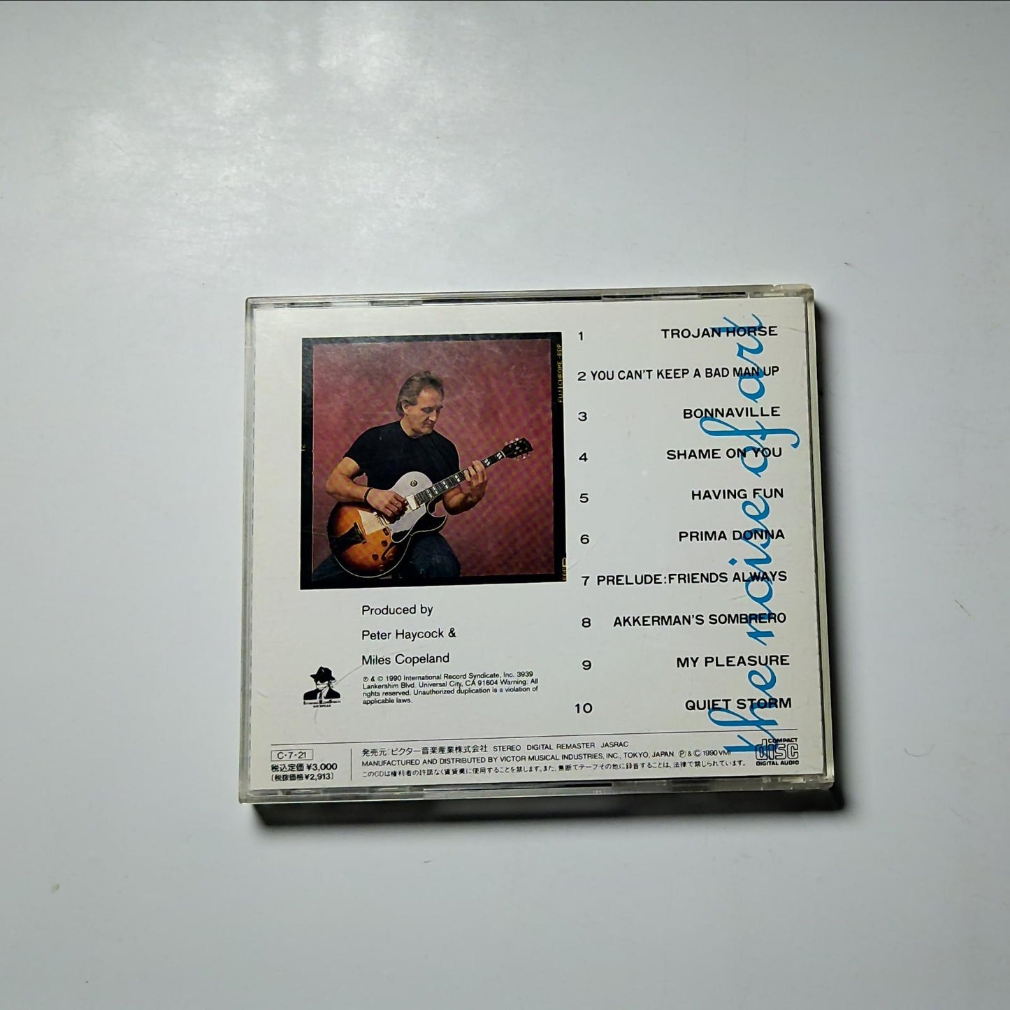 Jan Akkerman – The Noise Of Art (CD, 1990) Japan VICP-53