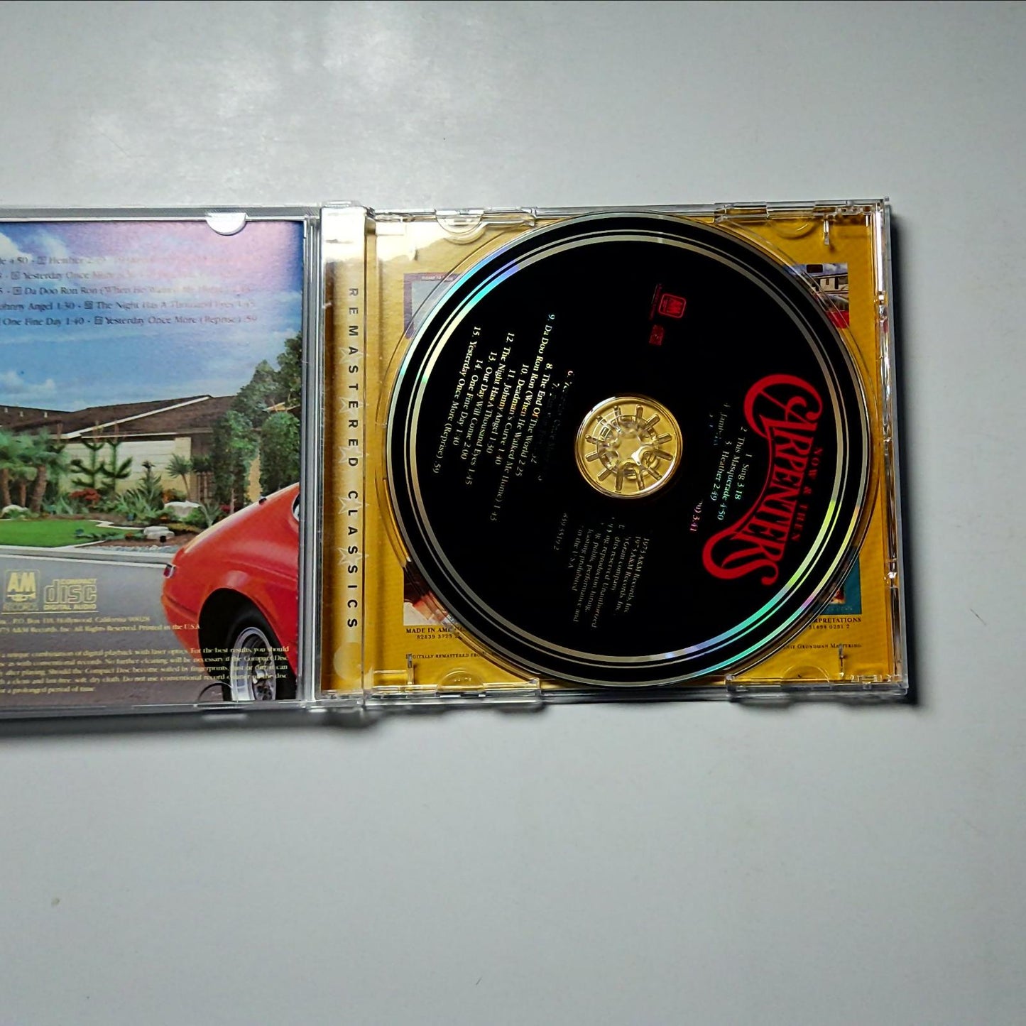 Carpenters – Now & Then (CD, 1998) US 82839 3519 2