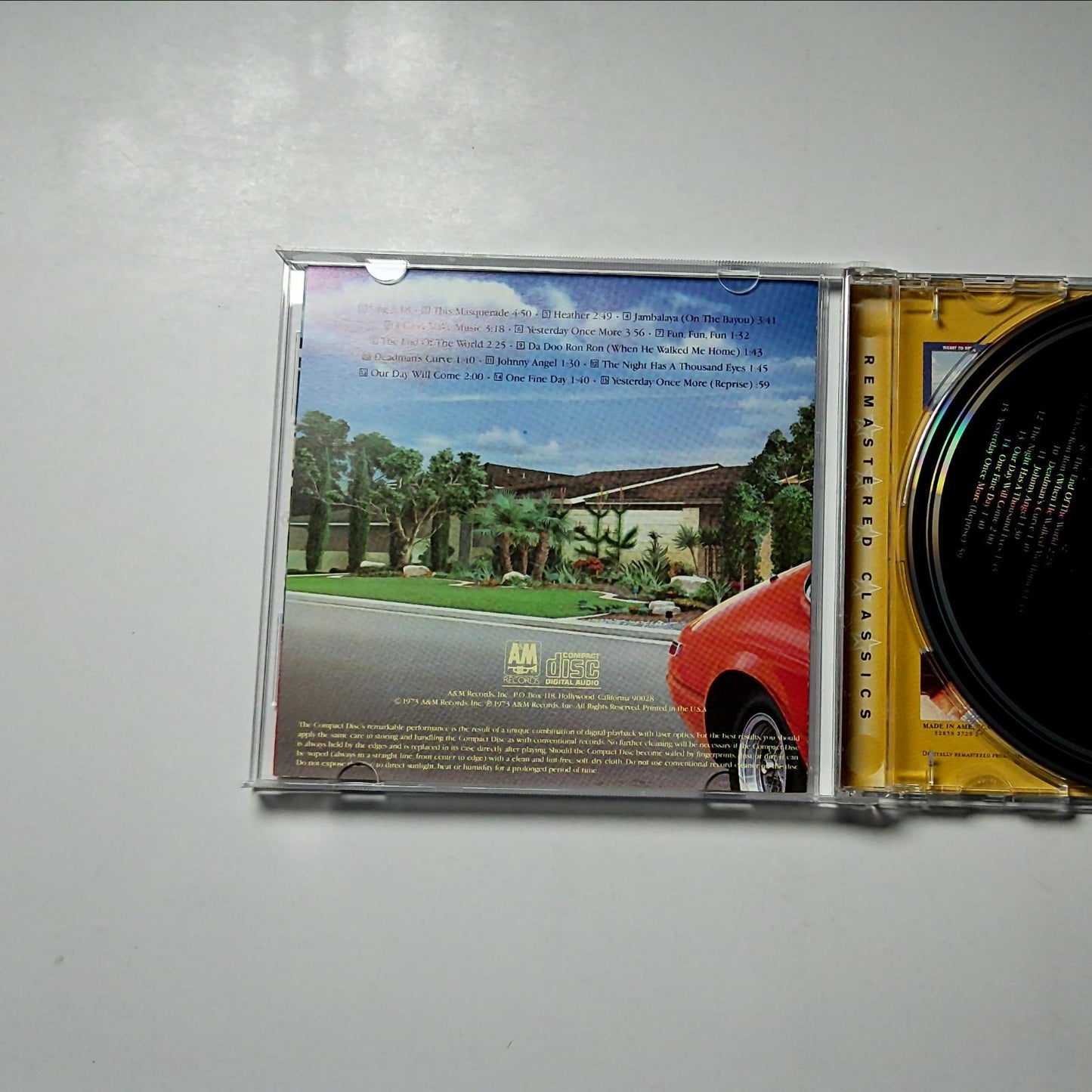 Carpenters – Now & Then (CD, 1998) US 82839 3519 2