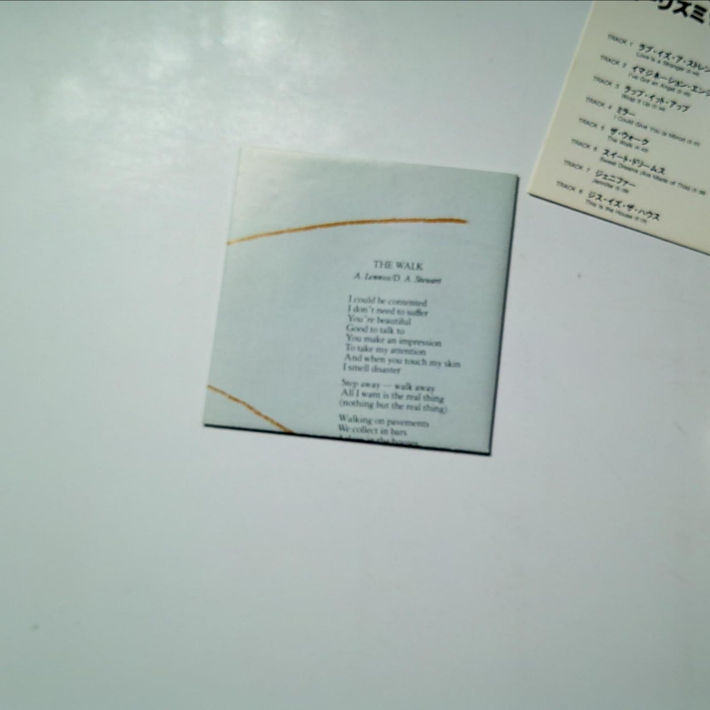 Eurythmics – Sweet Dreams (Are Made Of This) (CD, 1991) Japan BVCP-2018