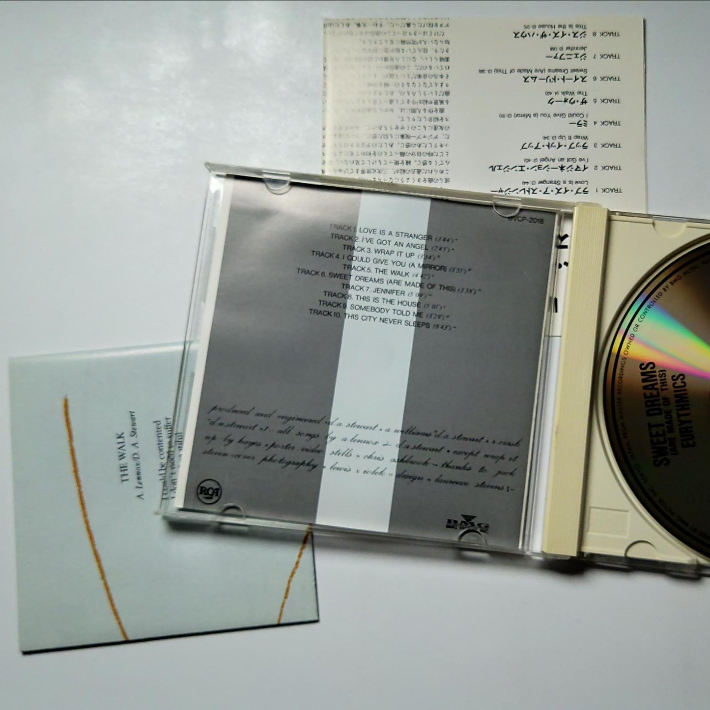 Eurythmics – Sweet Dreams (Are Made Of This) (CD, 1991) Japan BVCP-2018