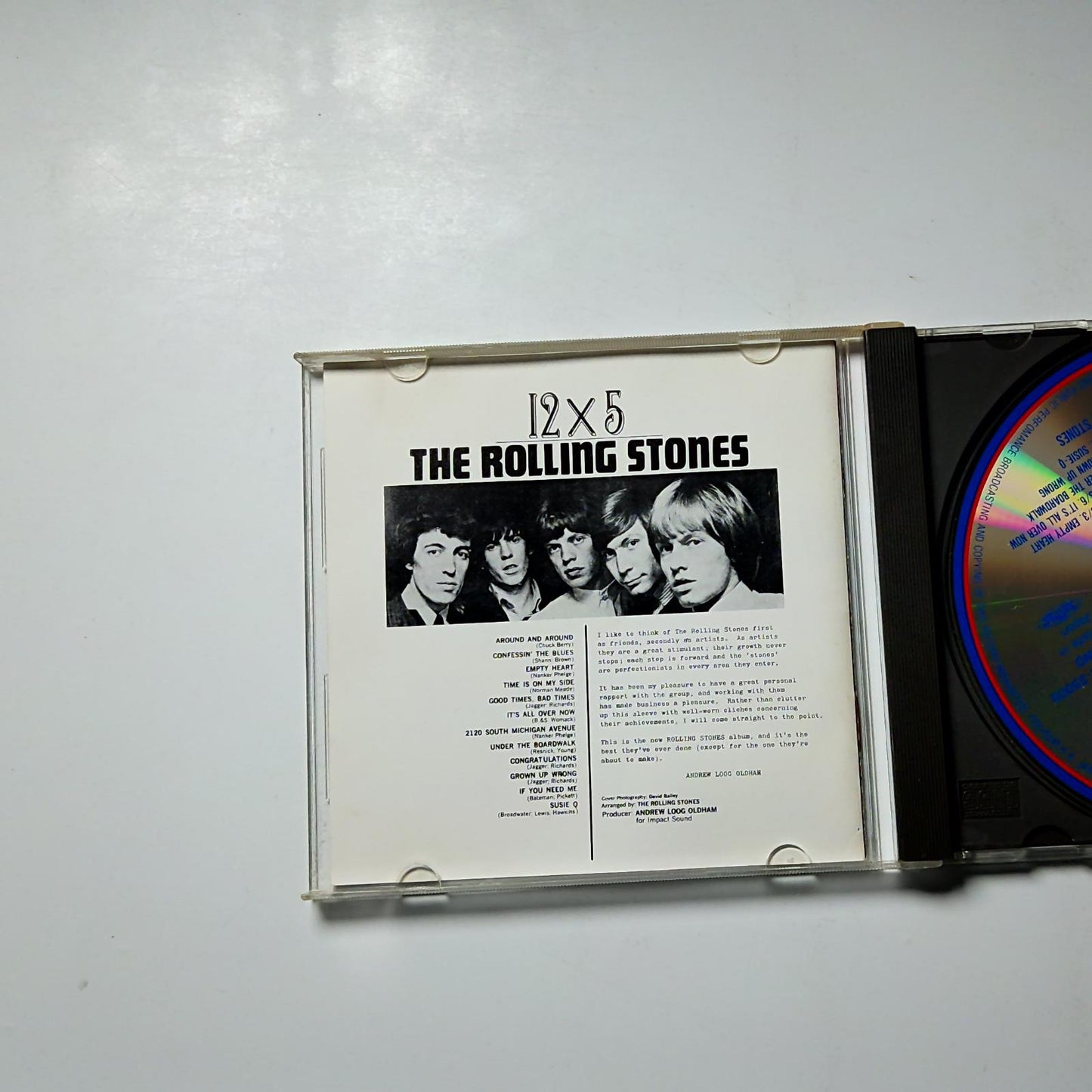 The Rolling Stones – 12 X 5 (CD, 1986) Japan P33L-25008