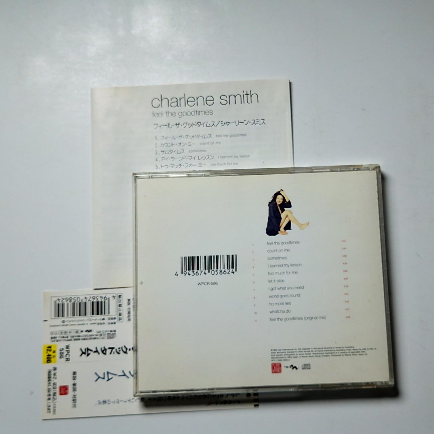 Charlene Smith – Feel The Goodtimes (CD, 1996) Japan Bonus Track Obi WPCR 586