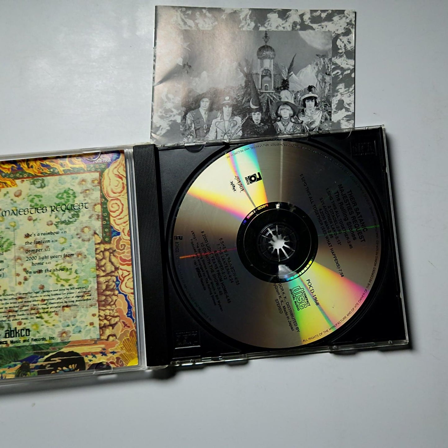 The Rolling Stones – Their Satanic Majesties Request (CD, 1997) Japan POCD-1968