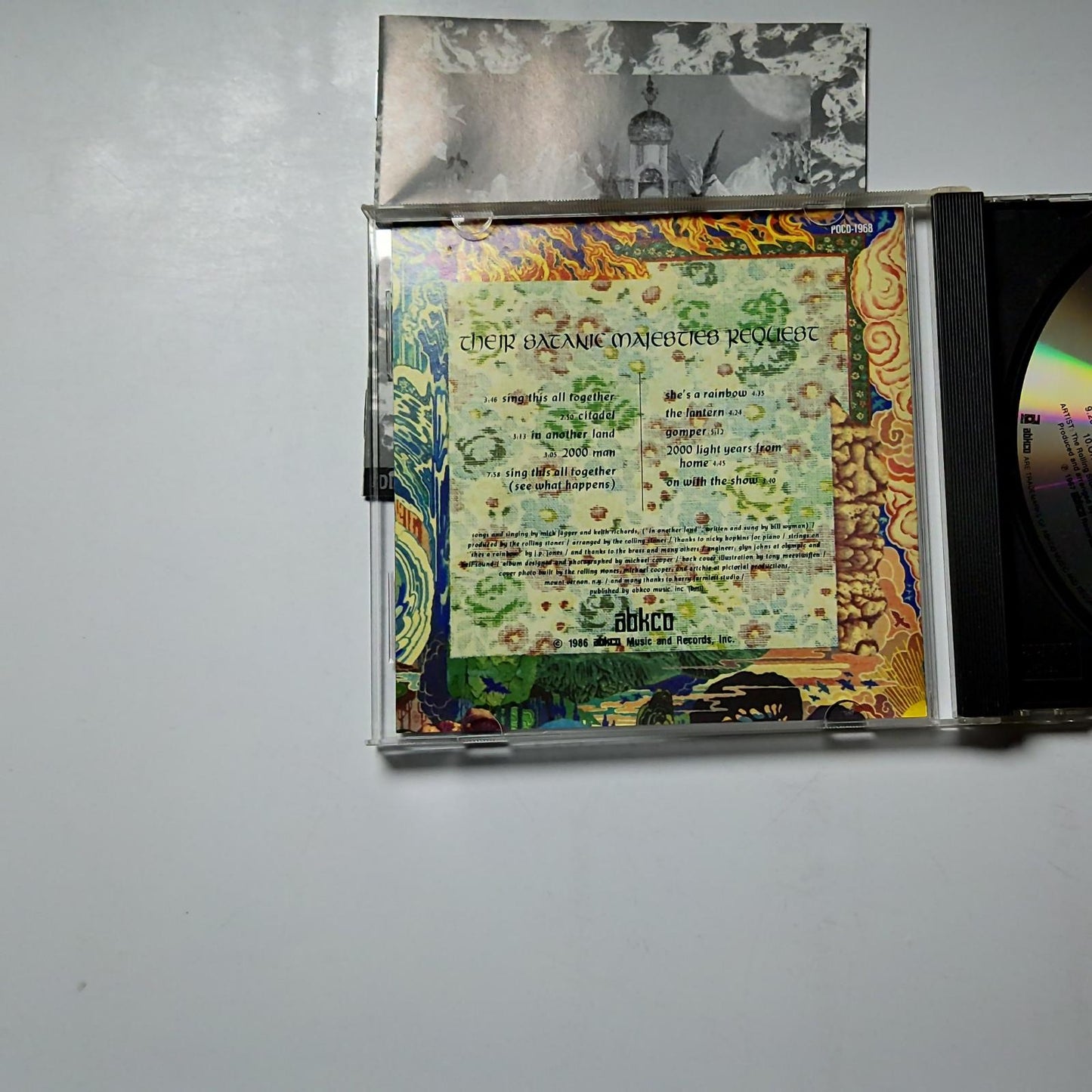 The Rolling Stones – Their Satanic Majesties Request (CD, 1997) Japan POCD-1968