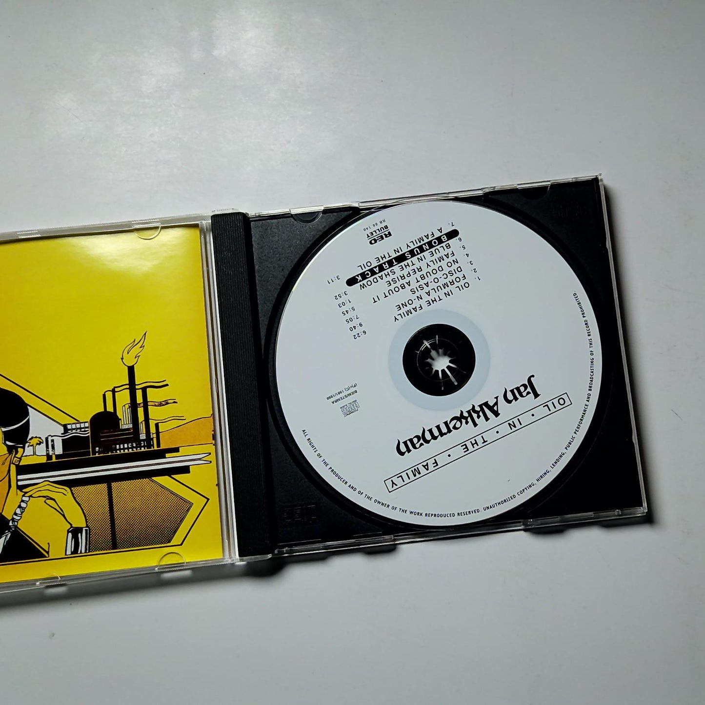 Jan Akkerman – Oil In The Family (CD, 1998) Netherlands RB.66.140