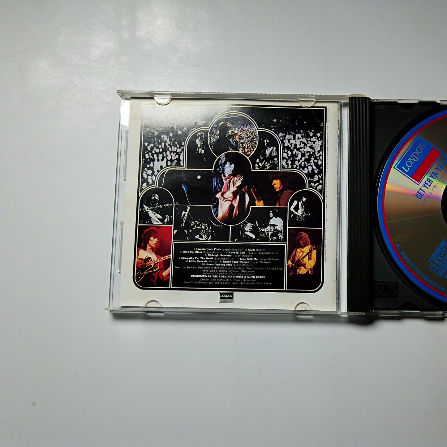 Get Yer Ya-Ya's Out! - The Rolling Stones In Concert (CD, 1989) Japan P25L 25046