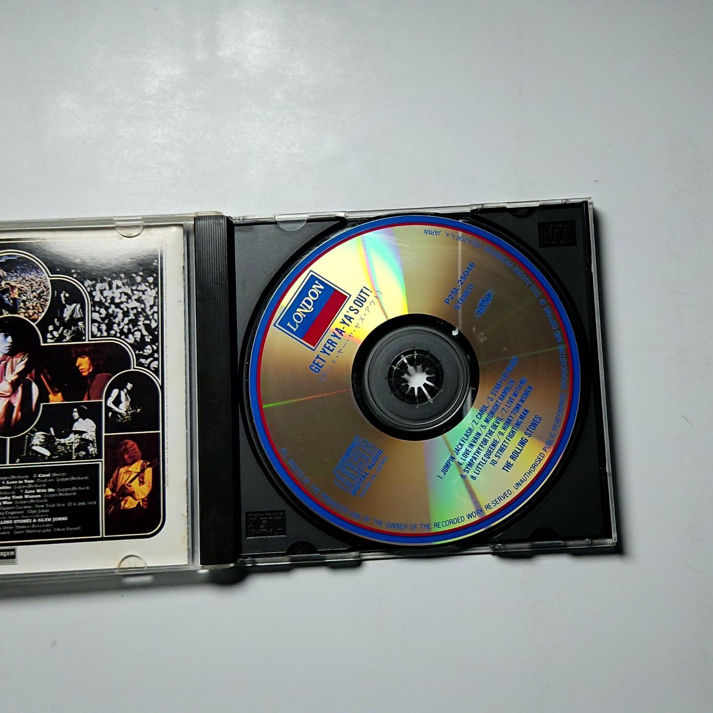 Get Yer Ya-Ya's Out! - The Rolling Stones In Concert (CD, 1989) Japan P25L 25046