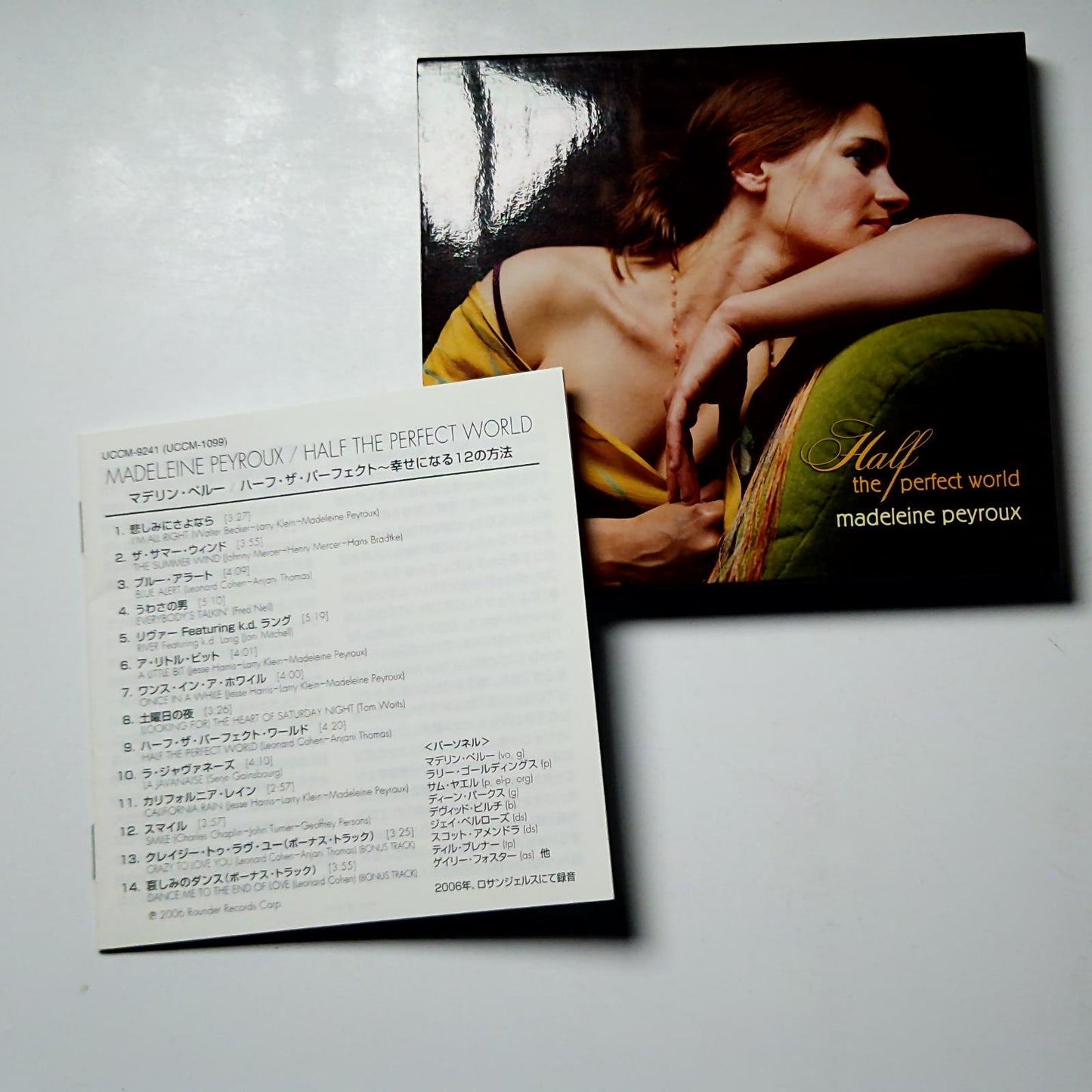 Madeleine Peyroux – Half The Perfect World (CD 2006) Japan Bonus Track UCCM 9241