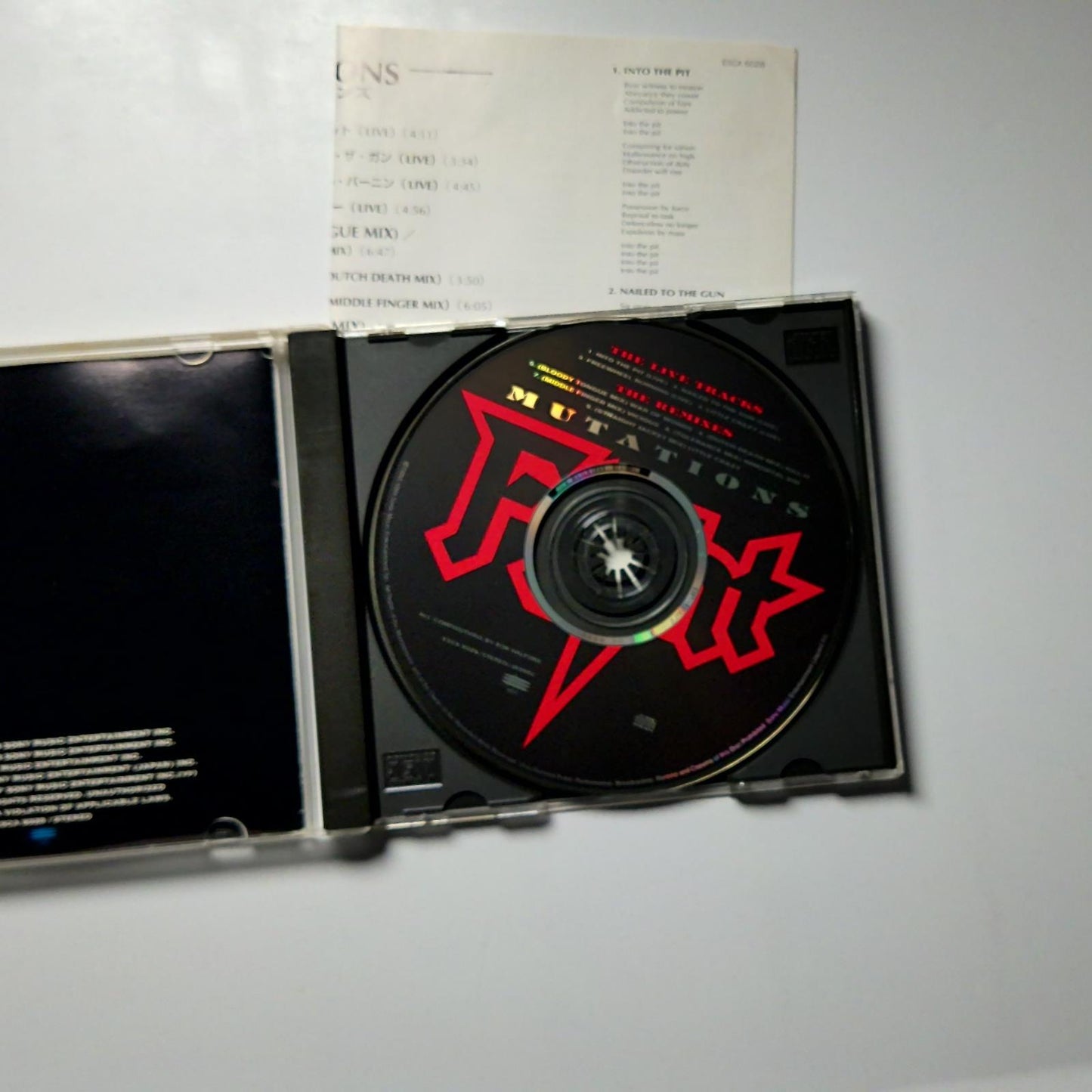 Fight – Mutations (CD, 1994) Japan ESCA 6028