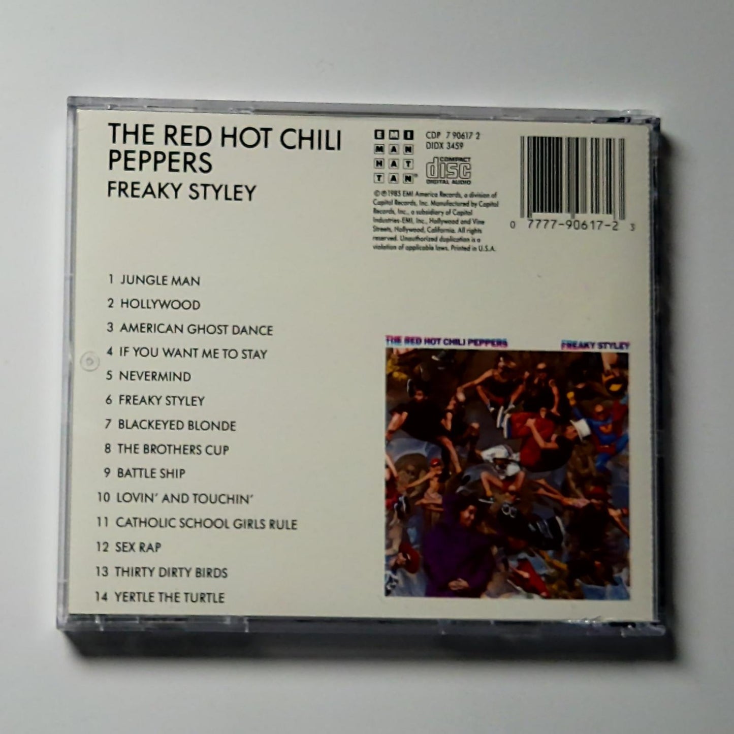 Red Hot Chili Peppers – Freaky Styley (CD, 1990) US CDP 79 0617 2