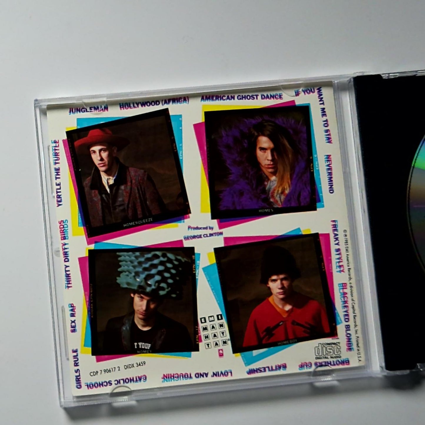 Red Hot Chili Peppers – Freaky Styley (CD, 1990) US CDP 79 0617 2