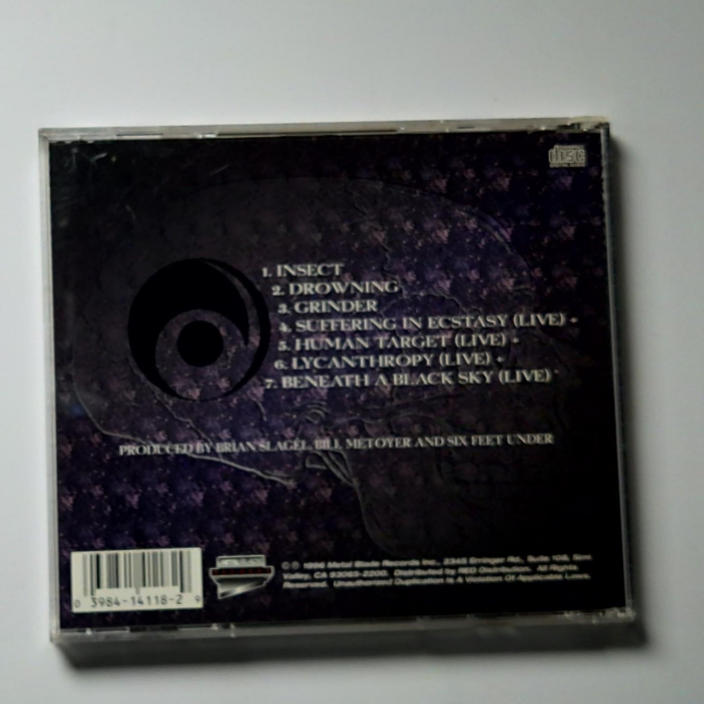 Six Feet Under – Alive And Dead (CD, 1996) US 3984-14118-2