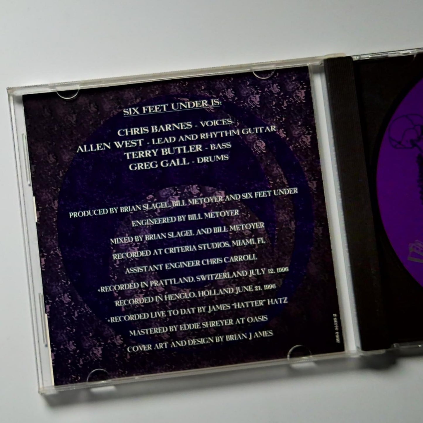 Six Feet Under – Alive And Dead (CD, 1996) US 3984-14118-2