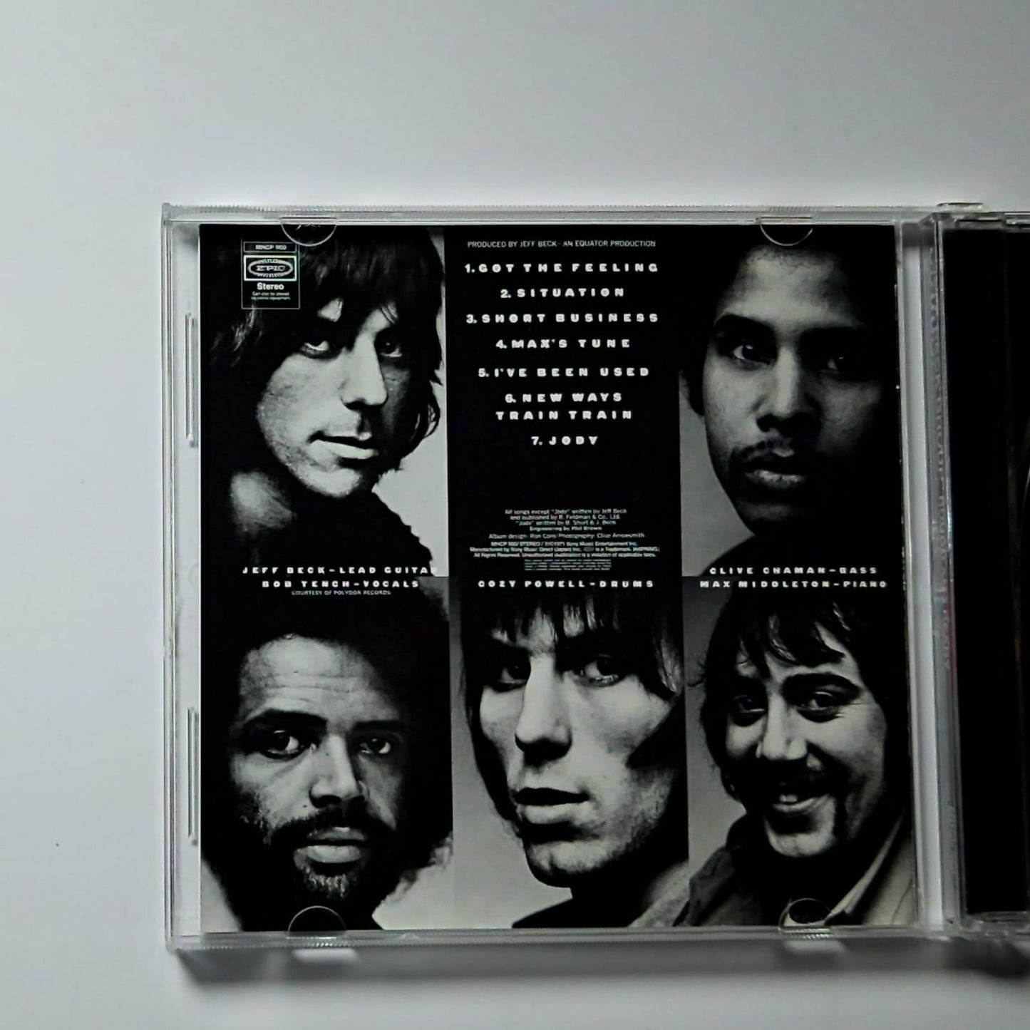 Jeff Beck Group – Rough And Ready (CD, 2006) Japan MHCP 960