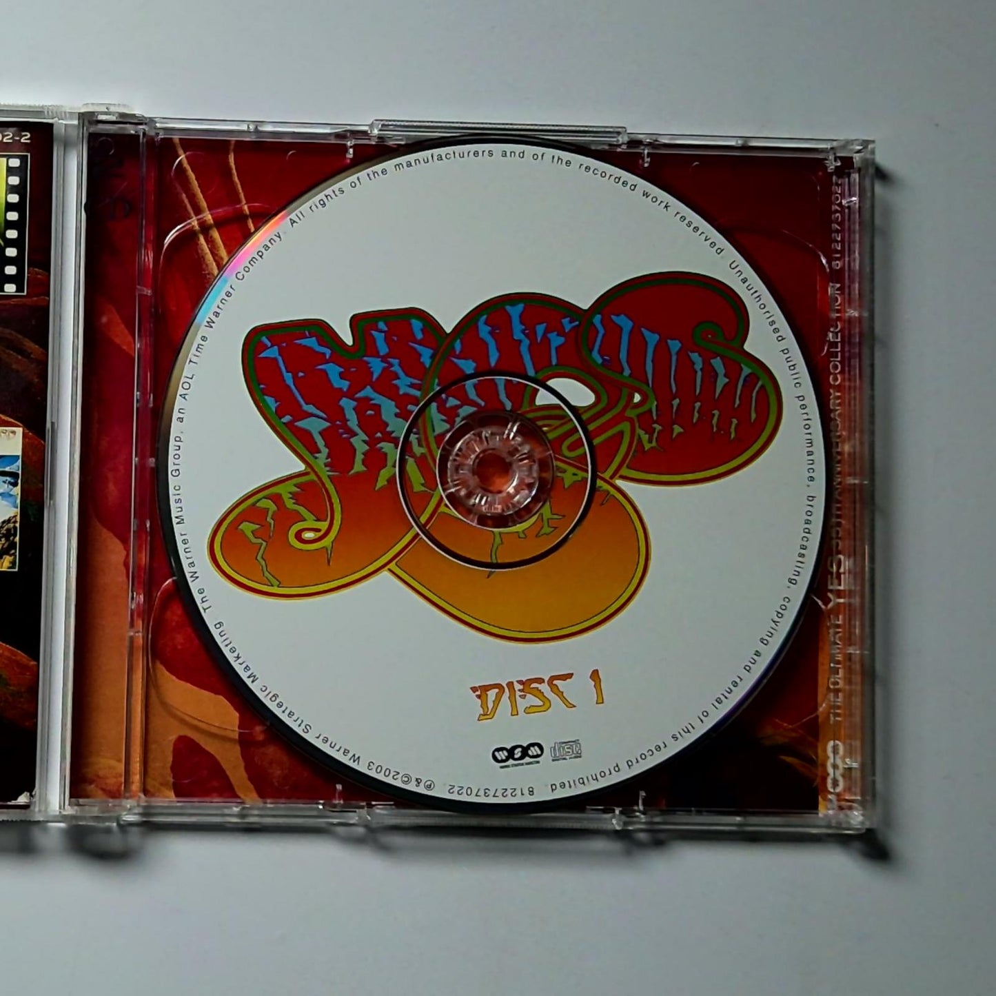 Yes – The Ultimate Yes: 35th Anniversary Collection (CD, 2003) UK 8122737022