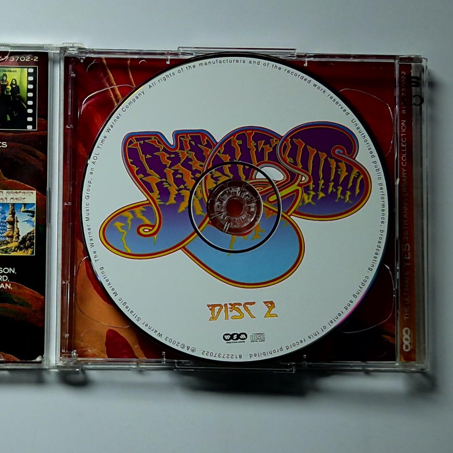 Yes – The Ultimate Yes: 35th Anniversary Collection (CD, 2003) UK 8122737022