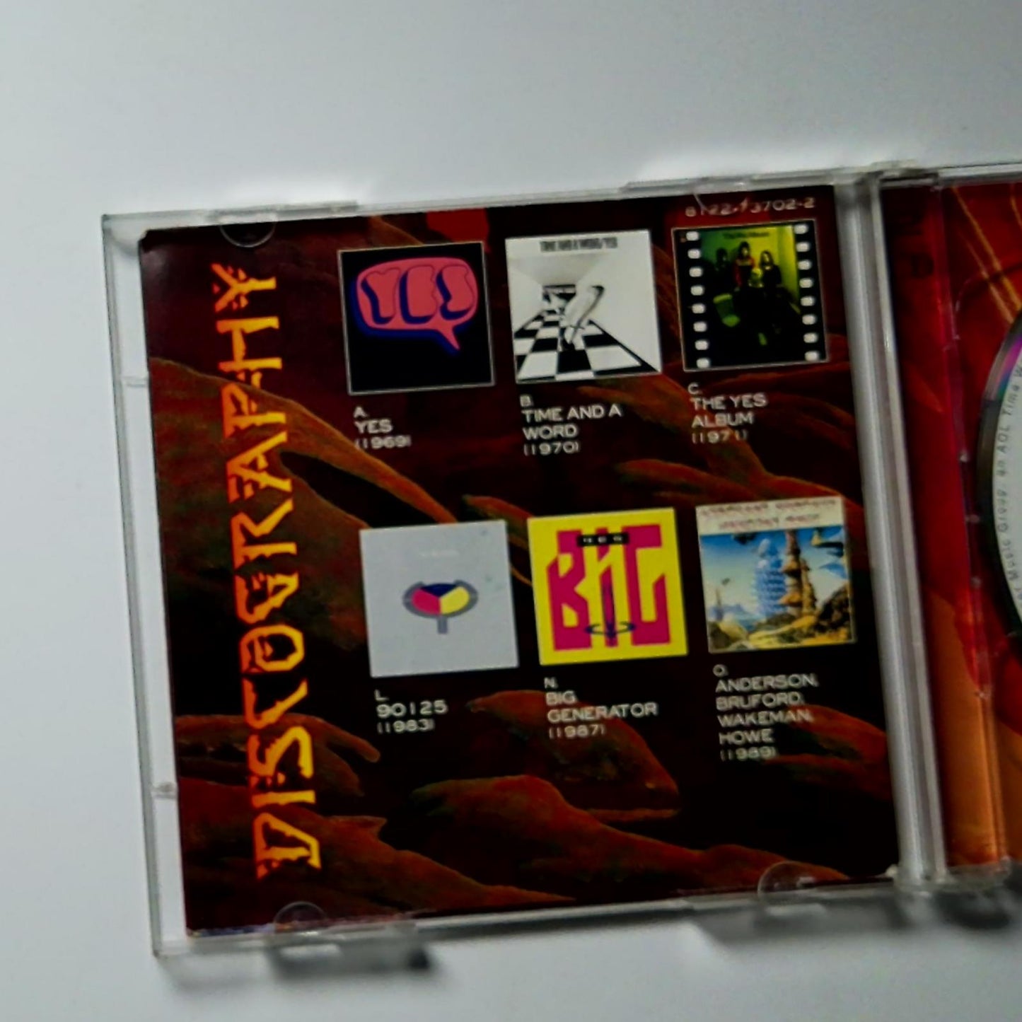 Yes – The Ultimate Yes: 35th Anniversary Collection (CD, 2003) UK 8122737022
