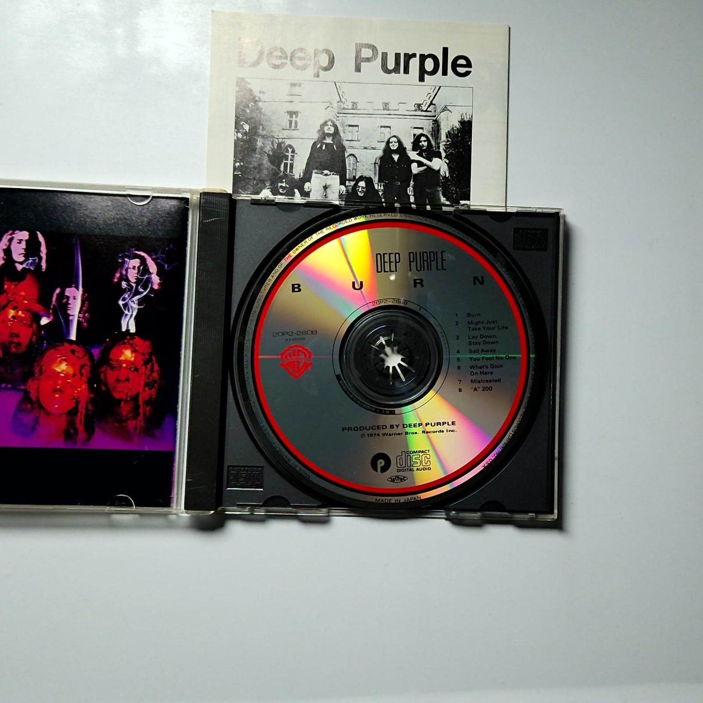 Deep Purple – Burn (CD, 1989) Japan 20P2-2608