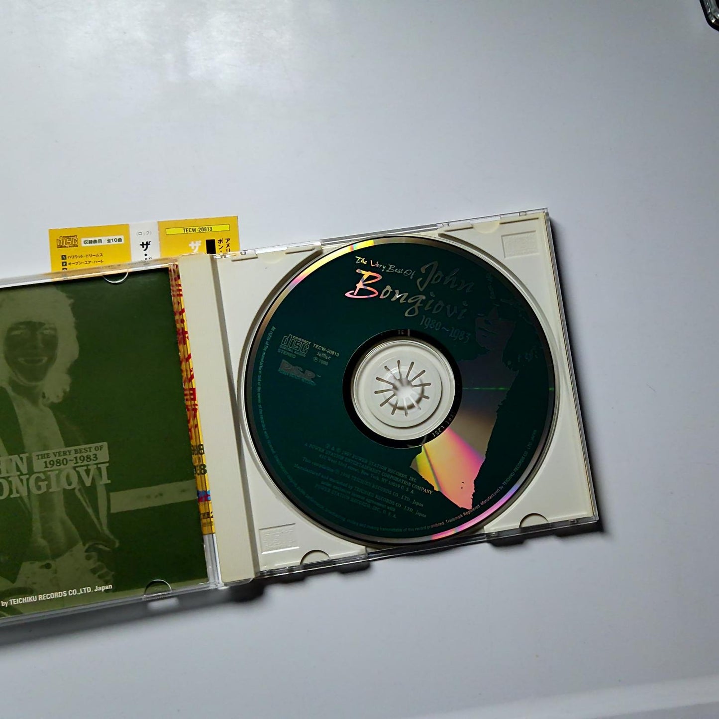Jon Bon Jovi – The Very Best Of 1980-1983 (CD, 1998) Japan obi TECW-20813
