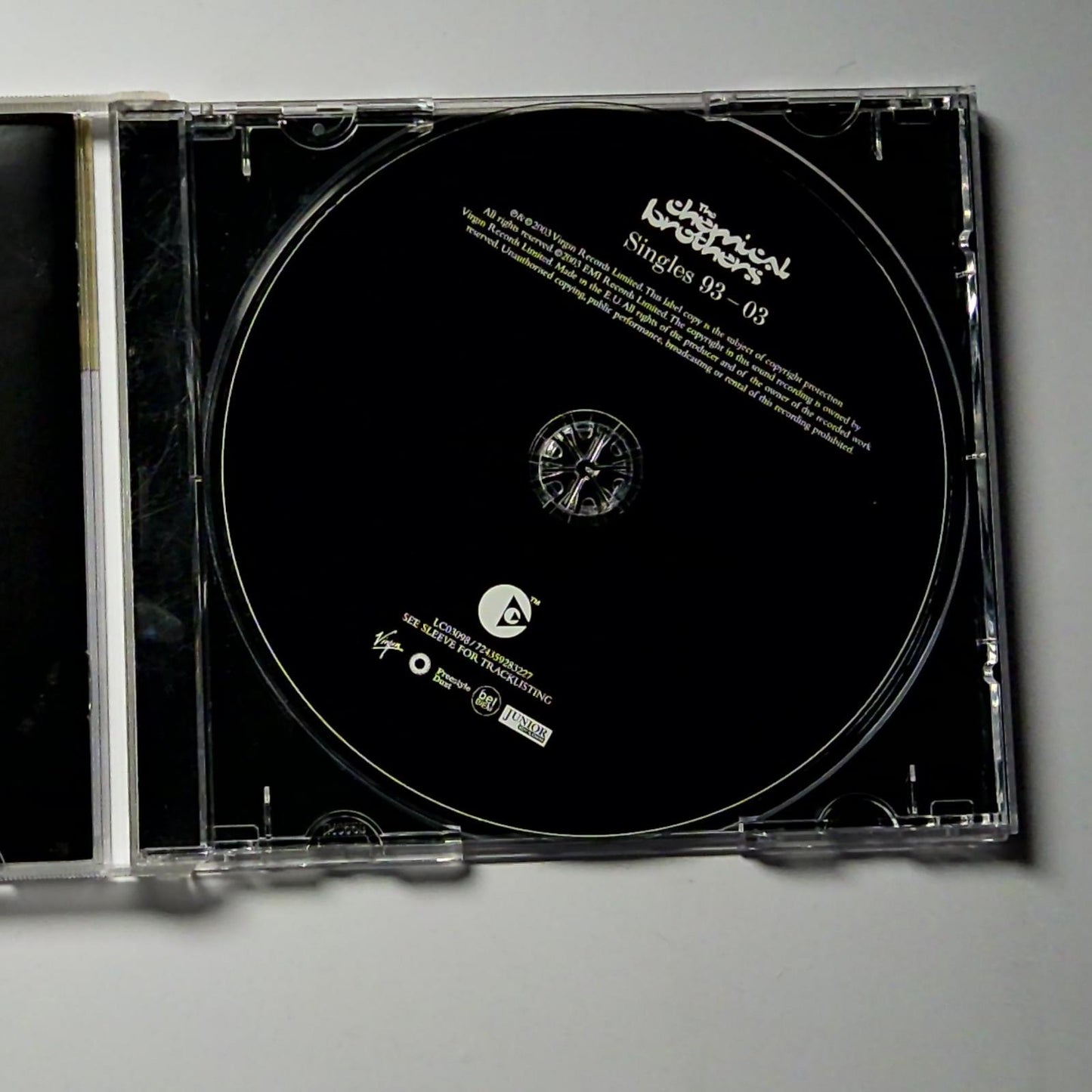 The Chemical Brothers – Singles 93-03 (CD, 2003) Europe 724359283227