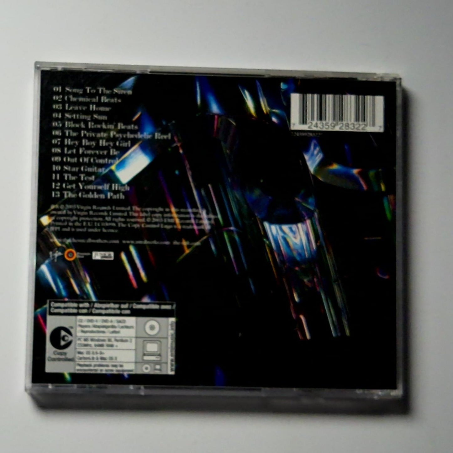 The Chemical Brothers – Singles 93-03 (CD, 2003) Europe 724359283227