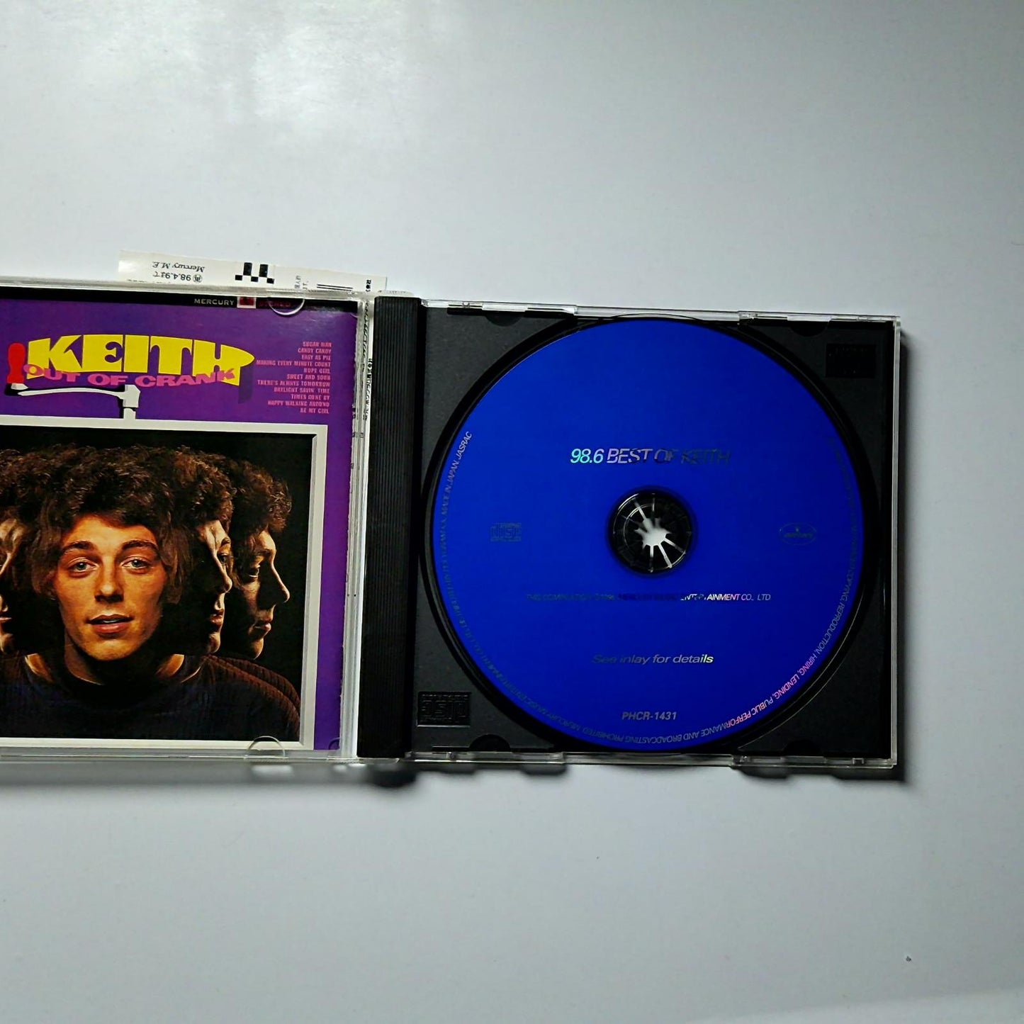 Keith – 98.6 Best Of Keith (CD, 1996) Japan obi PHCR-1431