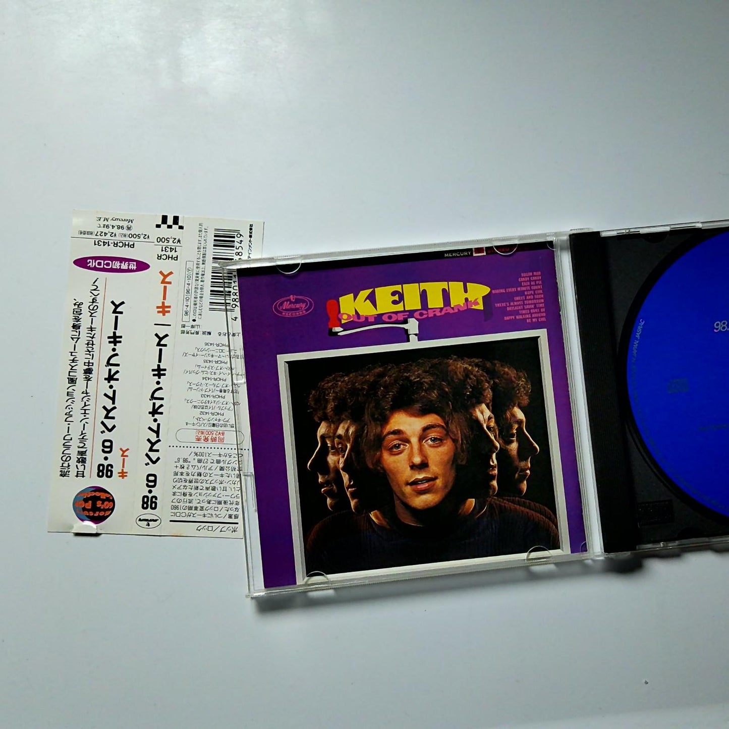 Keith – 98.6 Best Of Keith (CD, 1996) Japan obi PHCR-1431