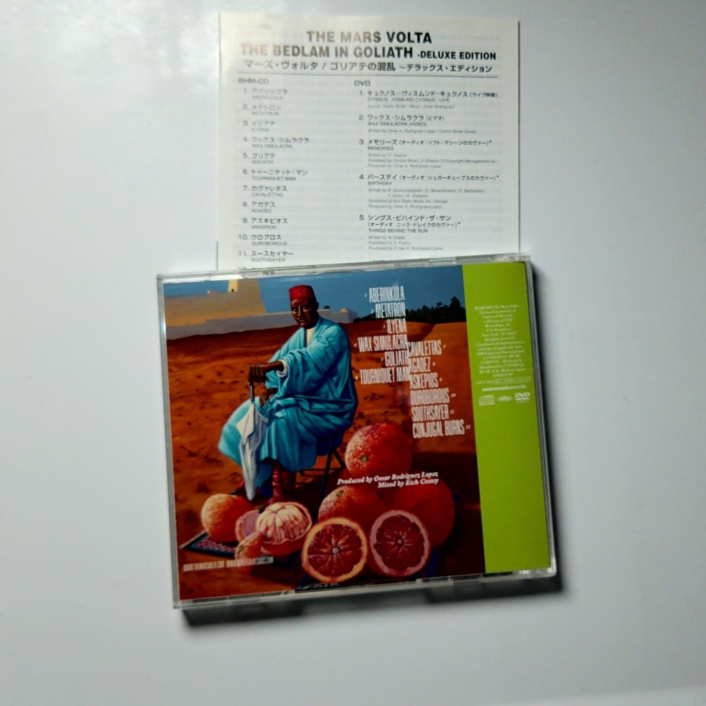 The Mars Volta – The Bedlam In Goliath (CD + DVD, SHM-CD 2008) Japan UICU-9053