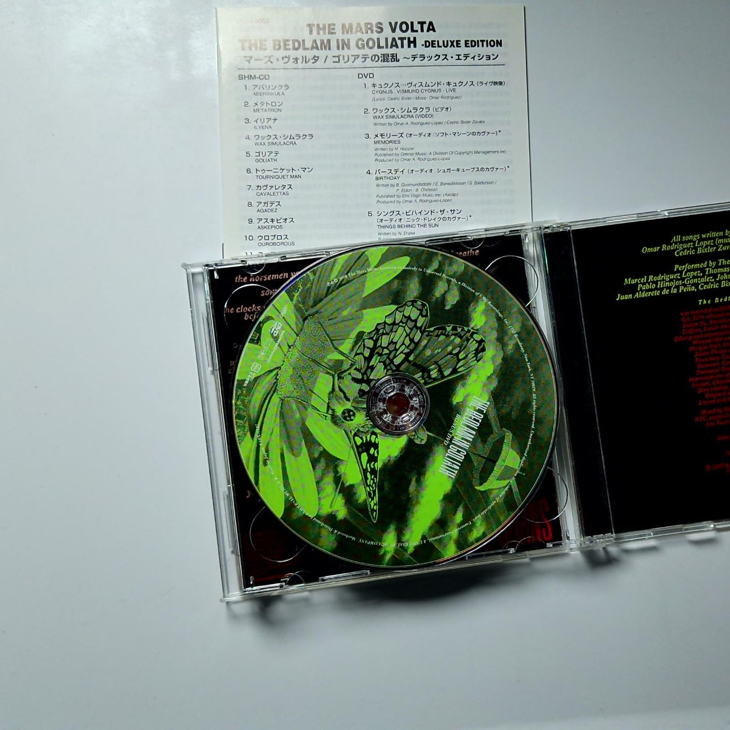 The Mars Volta – The Bedlam In Goliath (CD + DVD, SHM-CD 2008) Japan UICU-9053