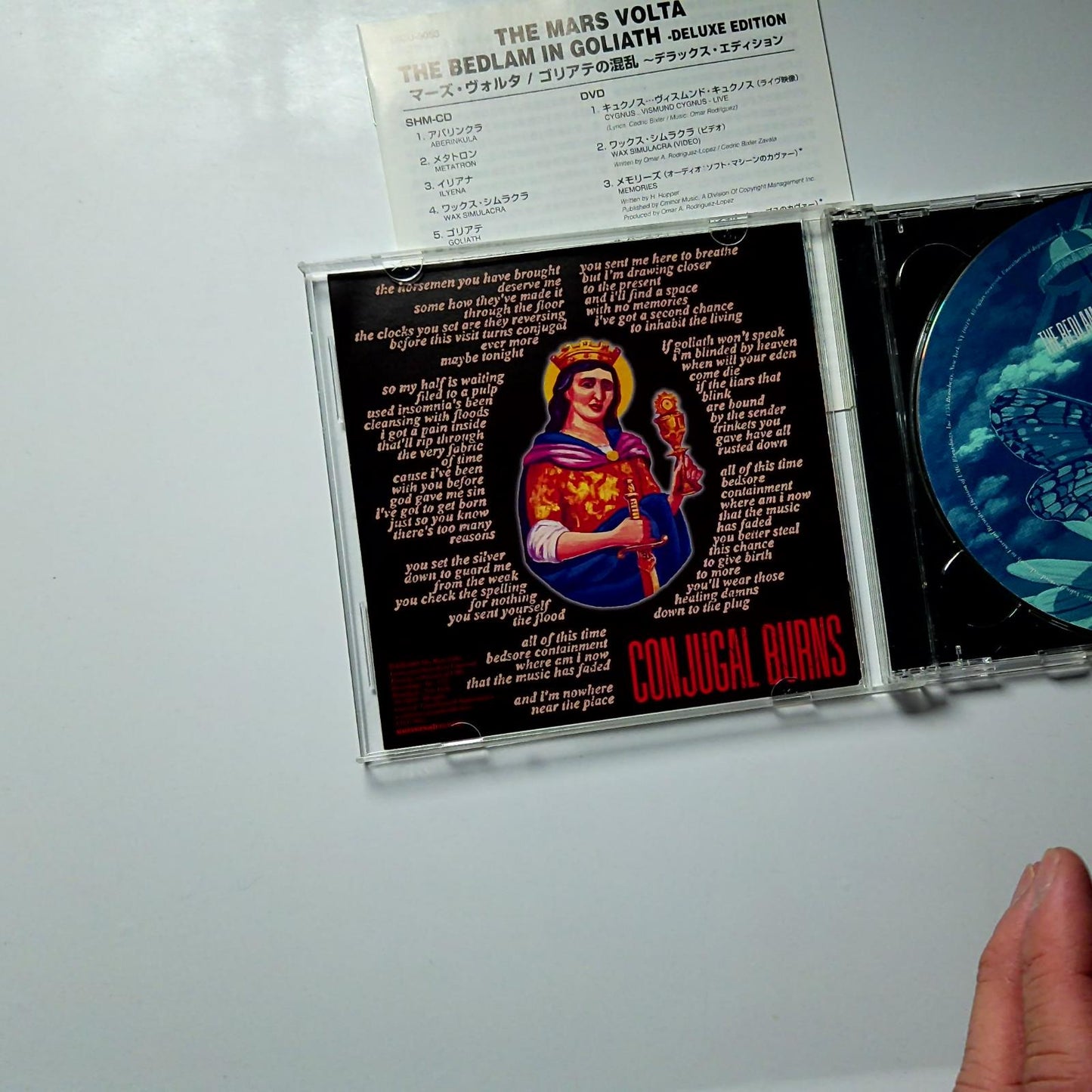 The Mars Volta – The Bedlam In Goliath (CD + DVD, SHM-CD 2008) Japan UICU-9053