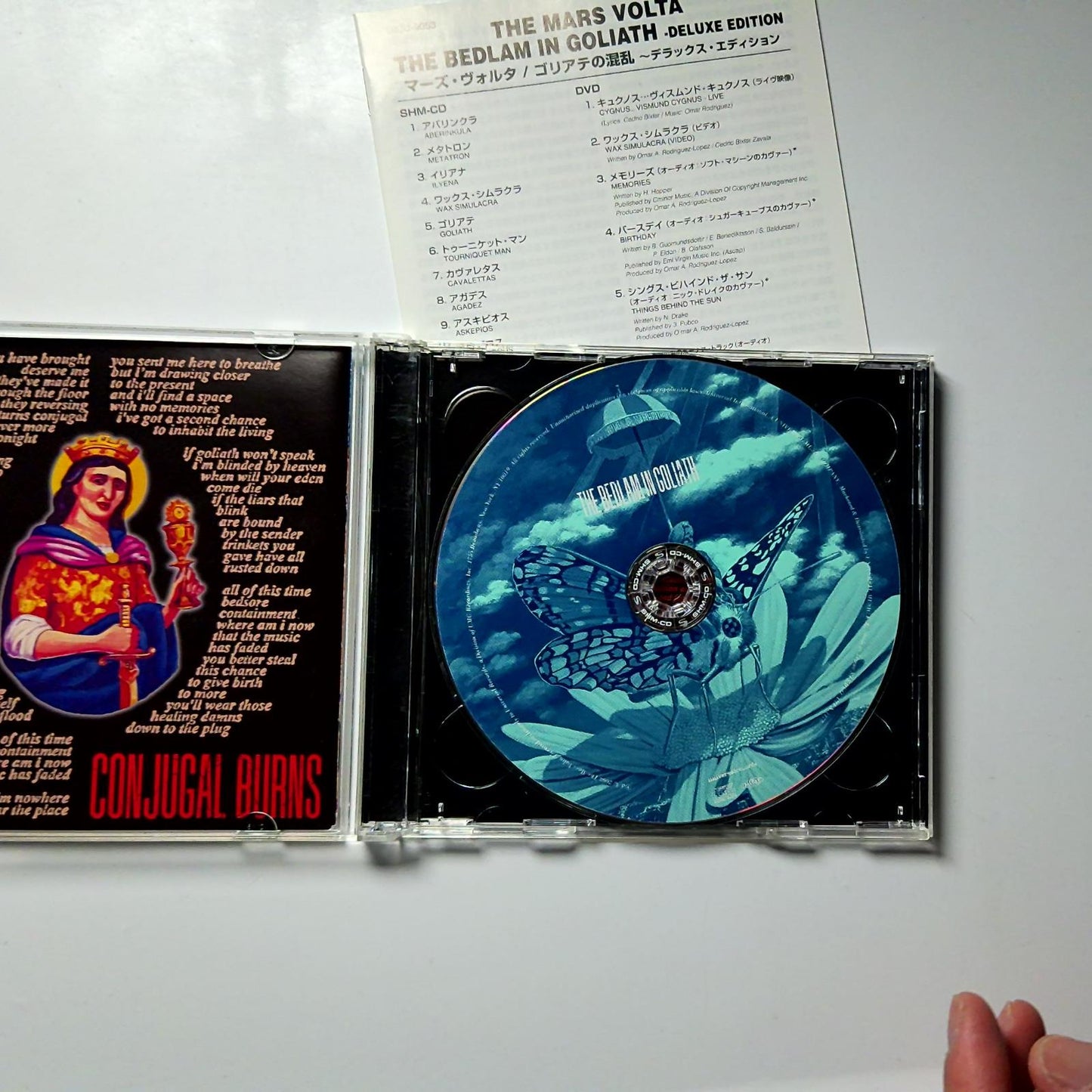 The Mars Volta – The Bedlam In Goliath (CD + DVD, SHM-CD 2008) Japan UICU-9053