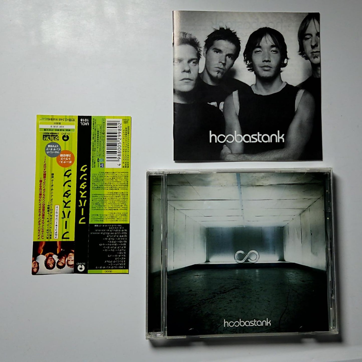 Hoobastank – Hoobastank (CD, 2002) Japan Bonus Track obi UICL-1018