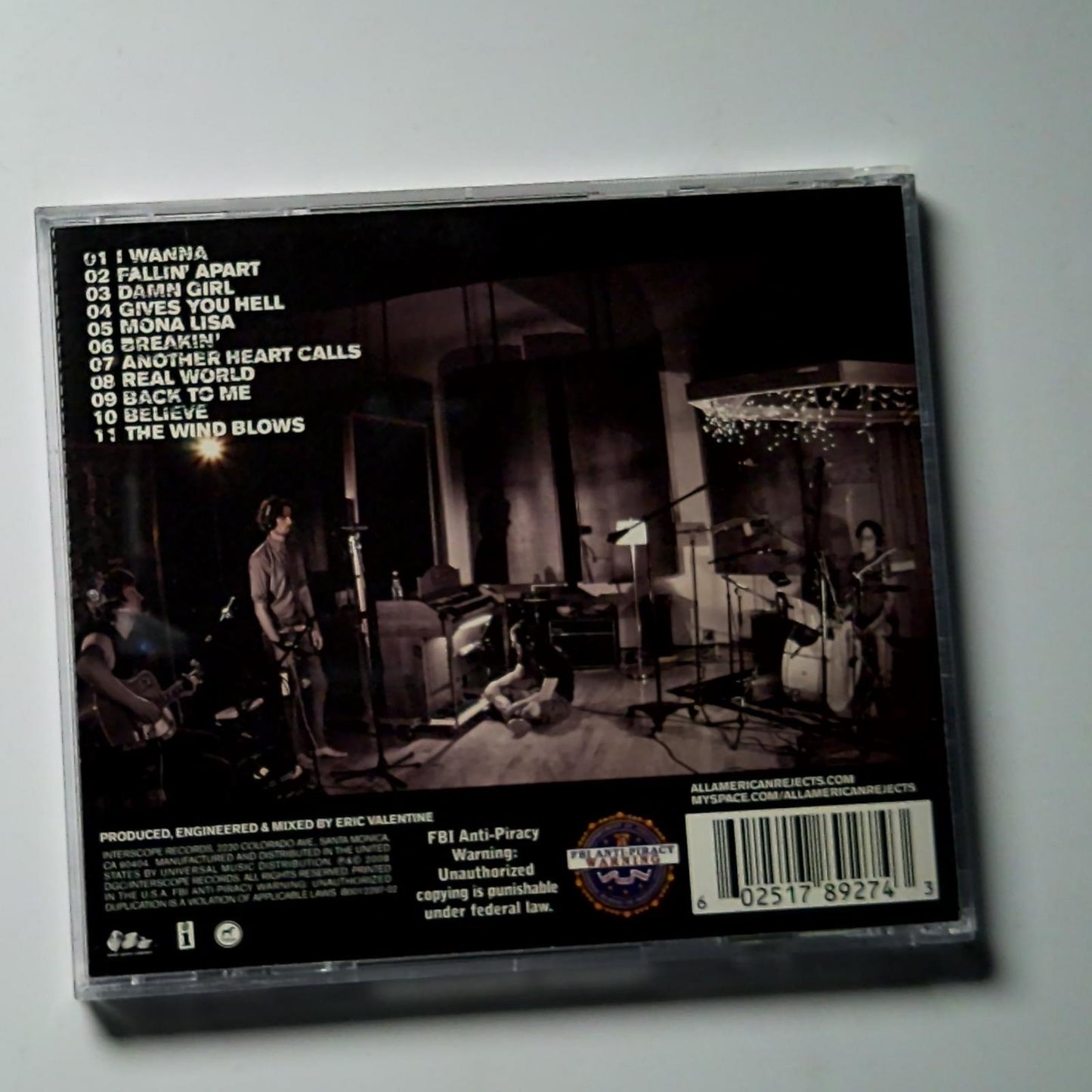 The All-American Rejects – When The World Comes Down (CD, 2008) US B0012297-02