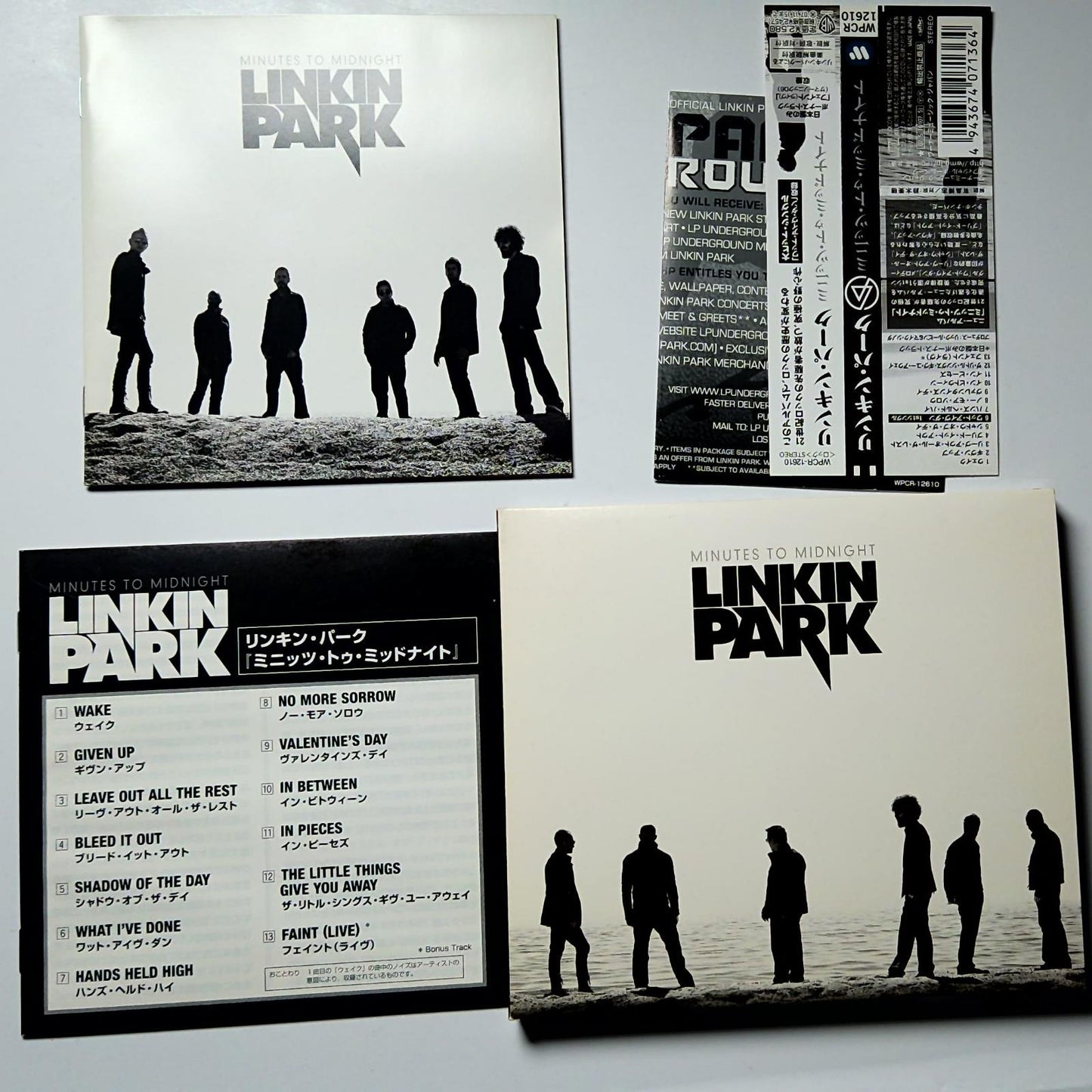 Linkin Park – Minutes To Midnight (CD, 2007) Japan Bonus Track obi WPCR-12610