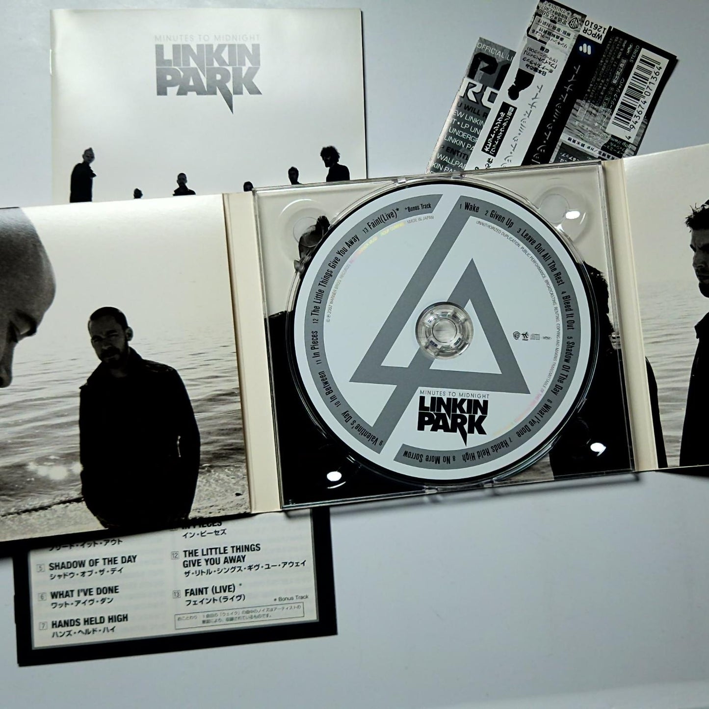 Linkin Park – Minutes To Midnight (CD, 2007) Japan Bonus Track obi WPCR-12610