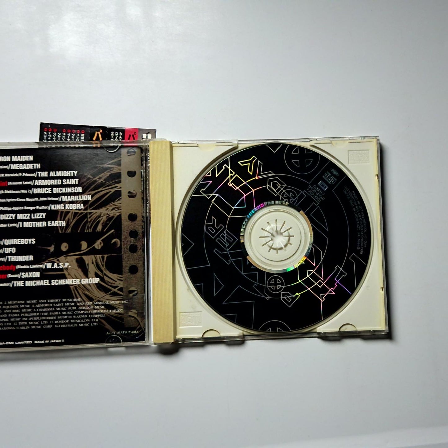 Various – Power Rock Today (CD, 1995) Japan obi TOCP-8554