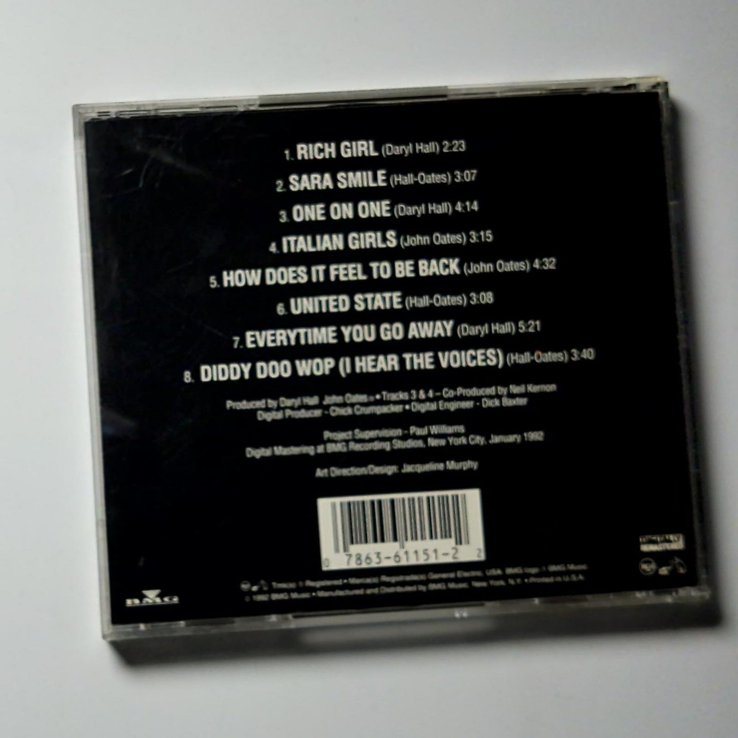 Daryl Hall & John Oates – Soulful Sounds (CD, 1992) US 07863 61151-2