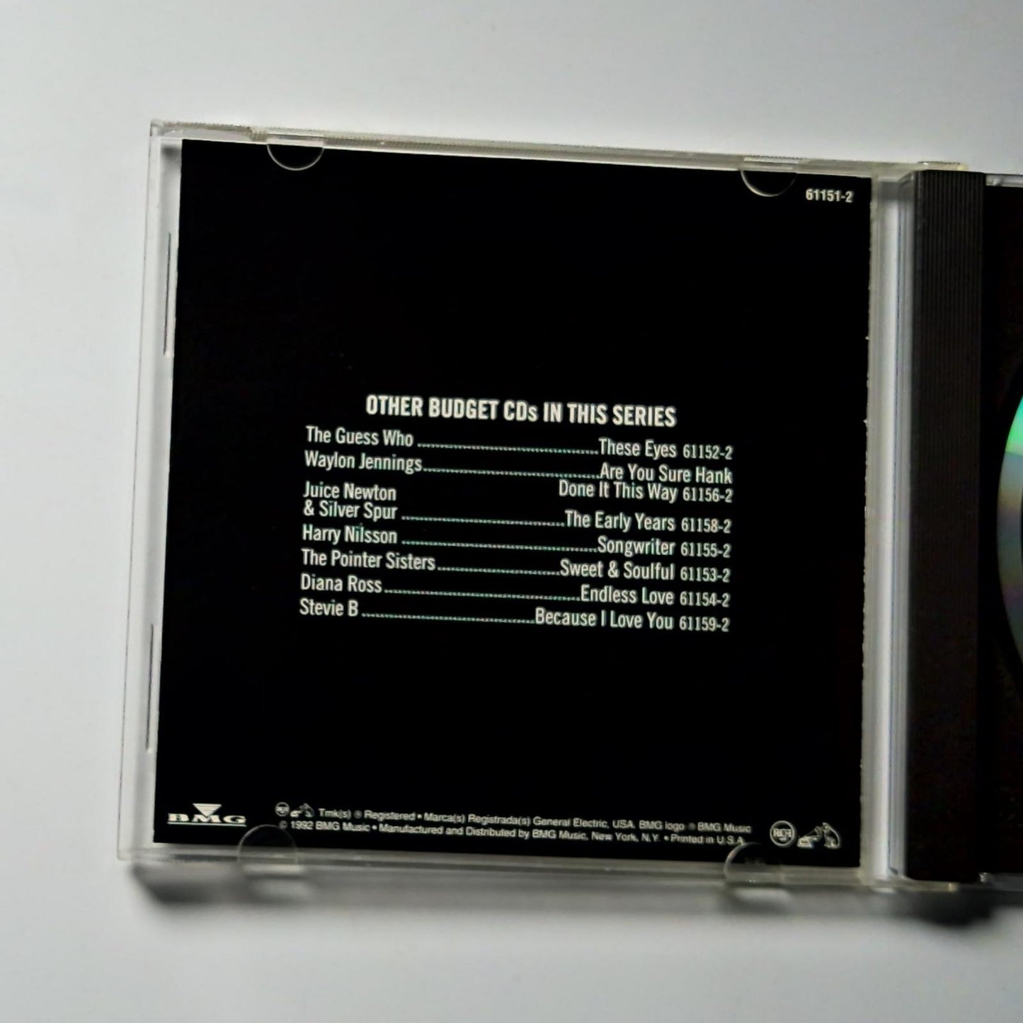 Daryl Hall & John Oates – Soulful Sounds (CD, 1992) US 07863 61151-2