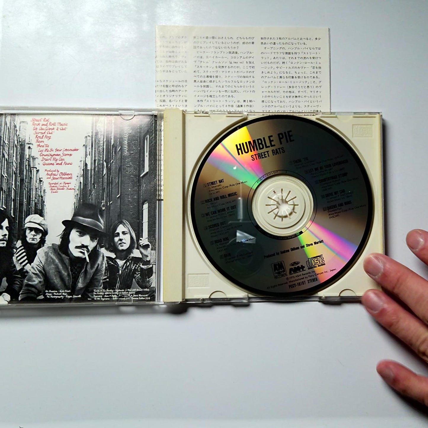 Humble Pie – Street Rats (CD, 1991) Japan PCCY-10197