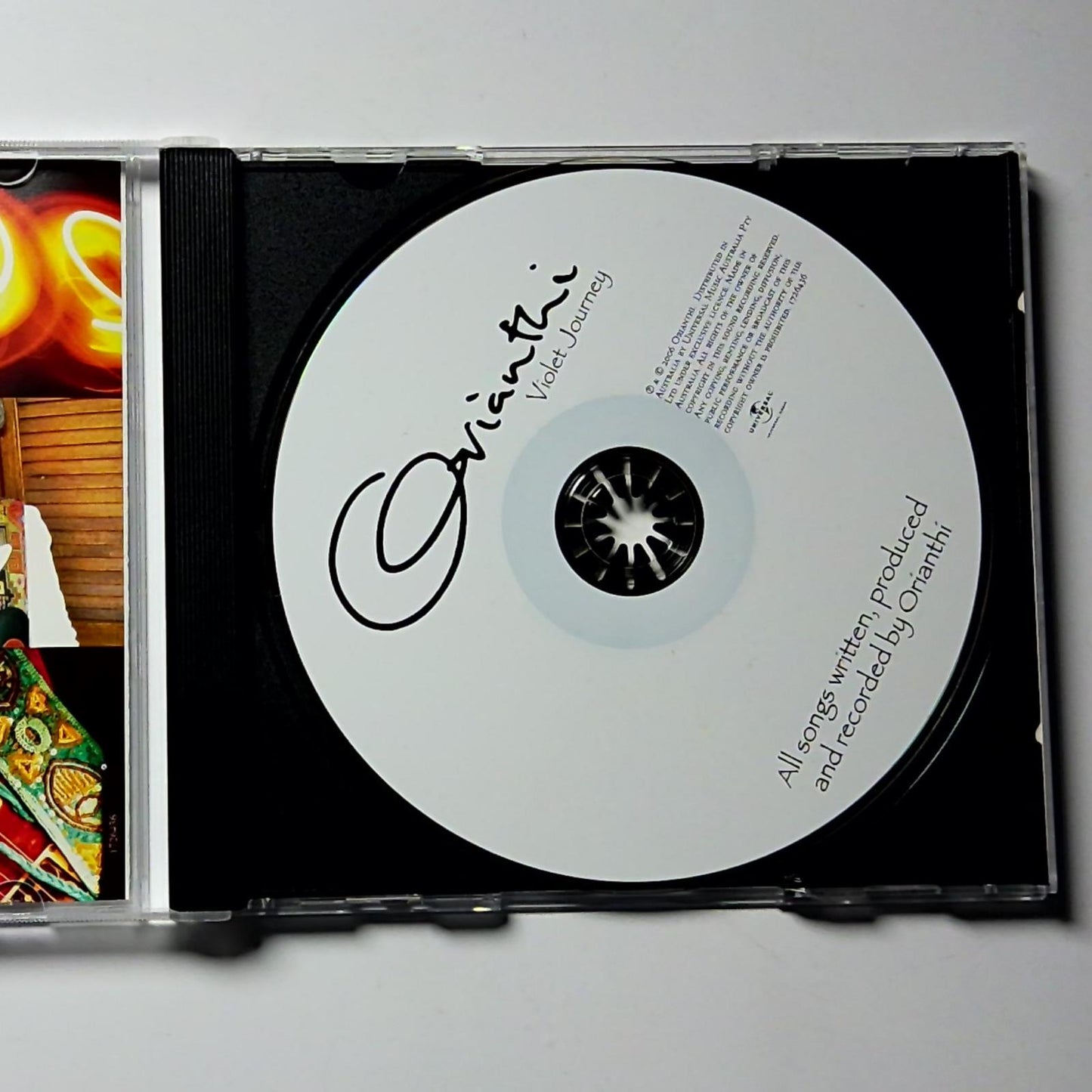 Orianthi – Violet Journey (CD, 2006) Australia 1726436