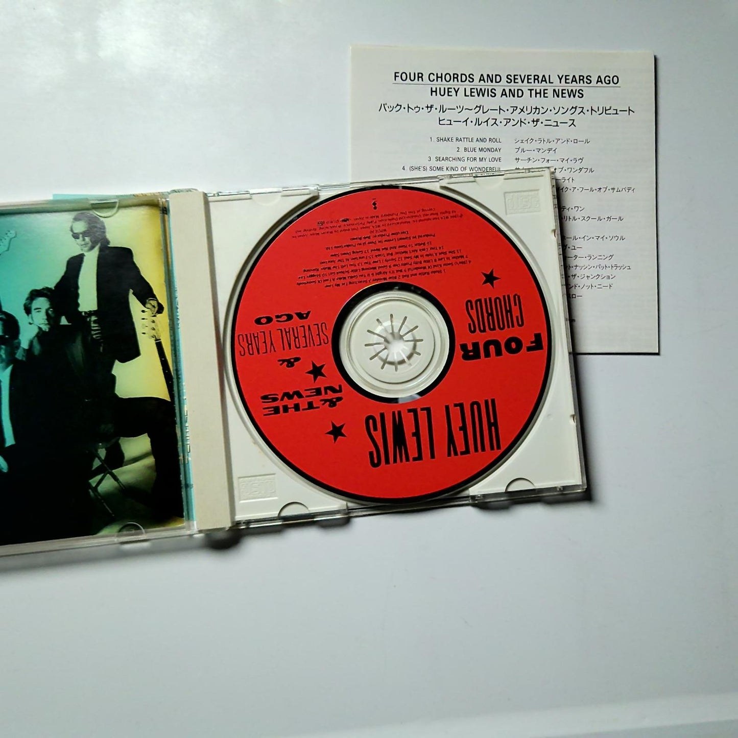Huey Lewis & The News – Four Chords & Several Years Ago (CD, 1994) Japan WPCR-30