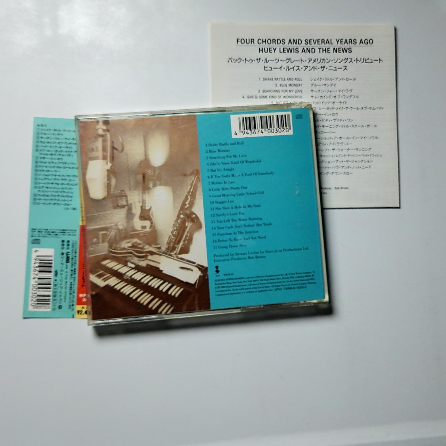Huey Lewis & The News – Four Chords & Several Years Ago (CD, 1994) Japan WPCR-30