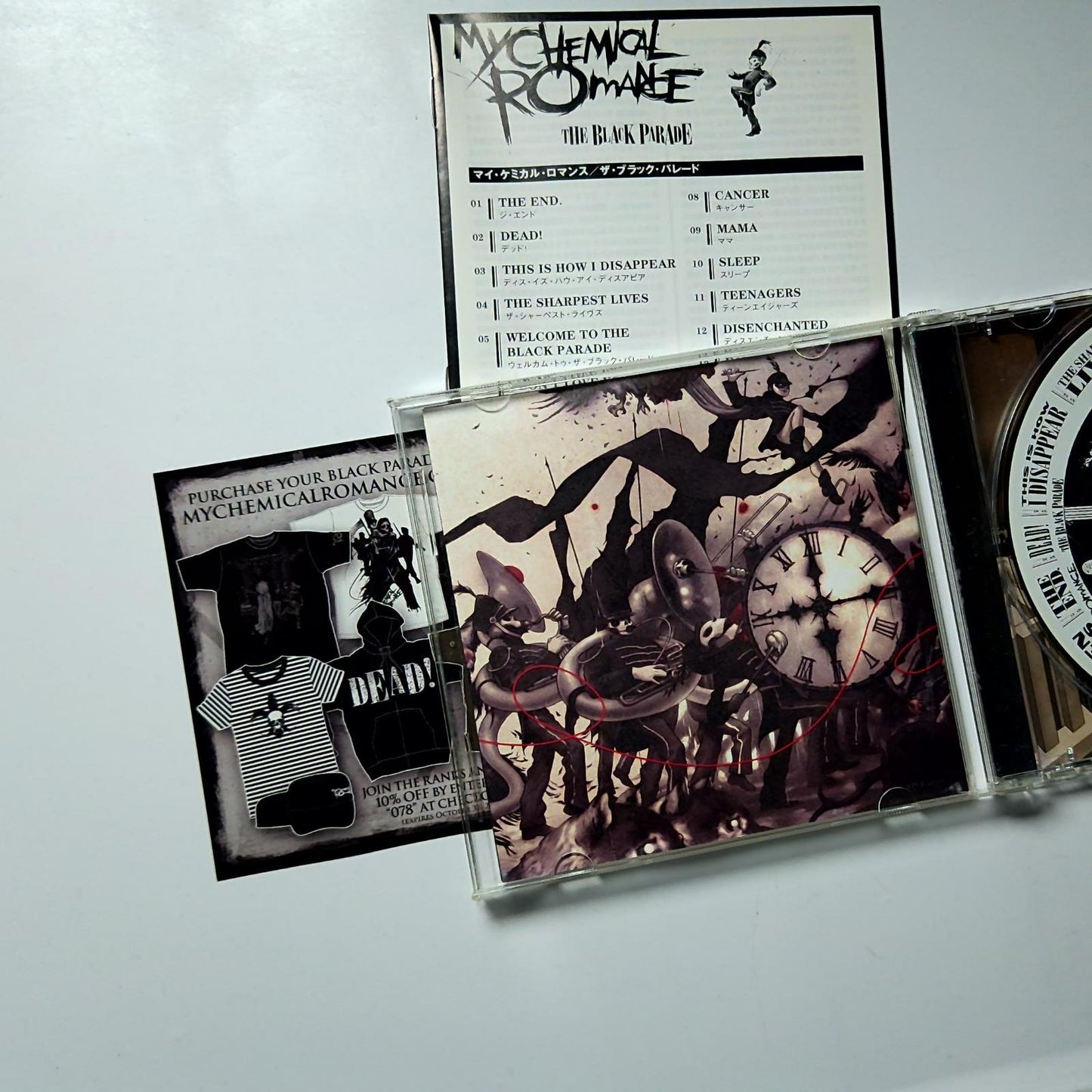 My Chemical Romance – The Black Parade (CD, 2006) Japan WPCR-12506