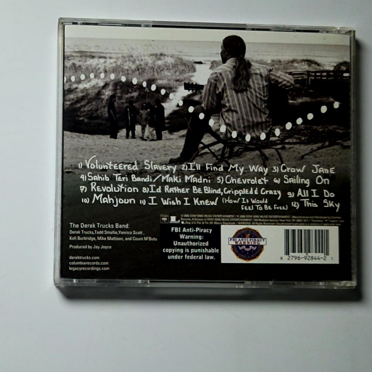 The Derek Trucks Band – Songlines (CD, 2006) US 82796 92844 2