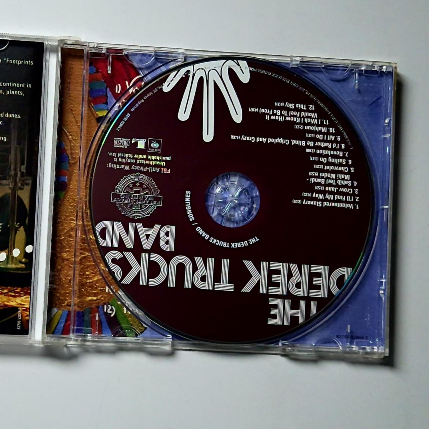 The Derek Trucks Band – Songlines (CD, 2006) US 82796 92844 2