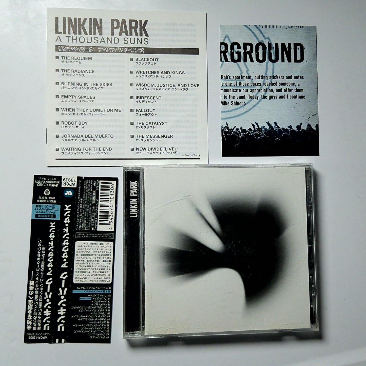 Linkin Park – A Thousand Suns (CD, 2010) Japan obi WPCR-13939